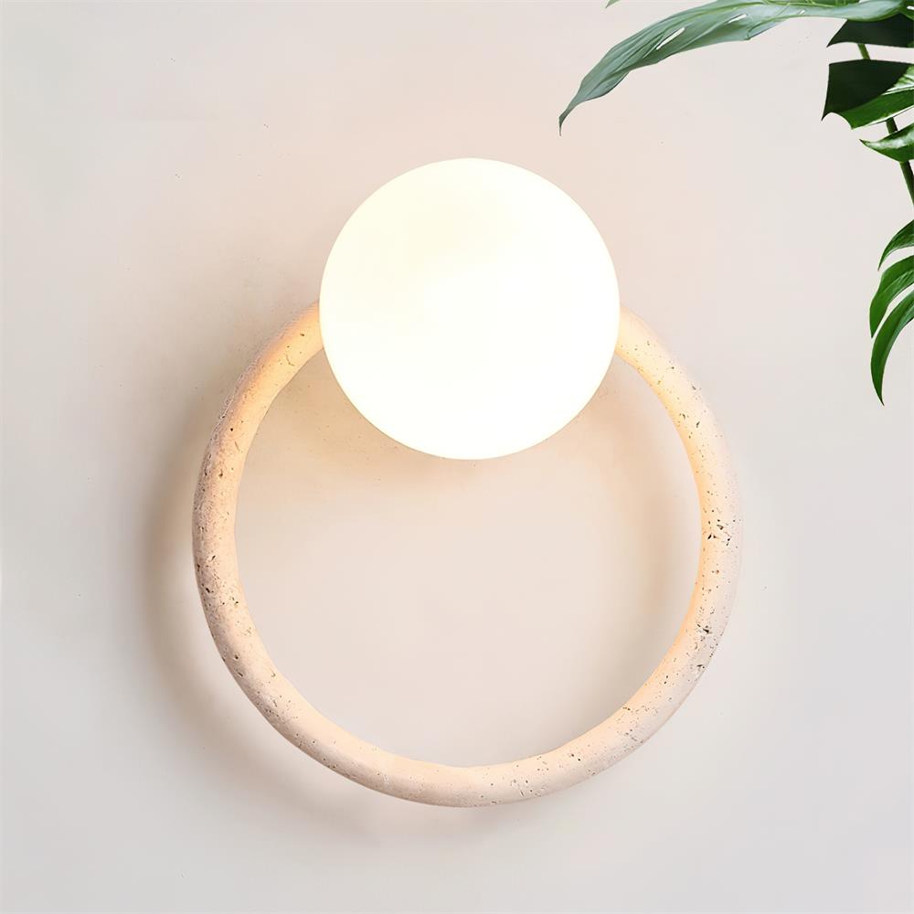 Geylo Travertine Wing Wall Light - Letslighting