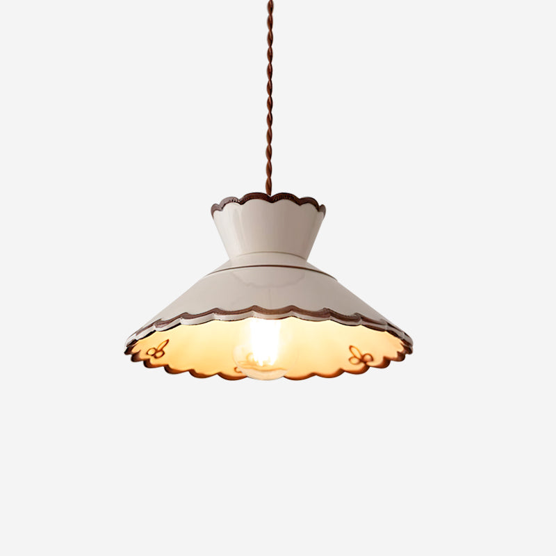 Grace Retro Keramik Pendelleuchte