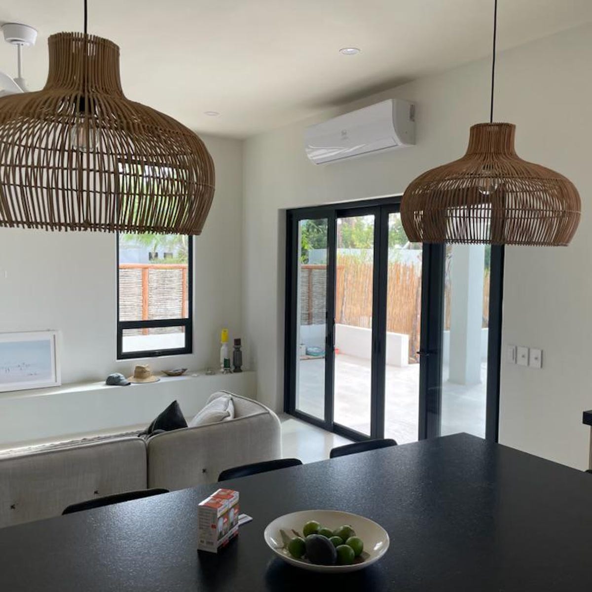 Elsilira Eleganz Natur Rattan Pendelleuchte-Letslighting