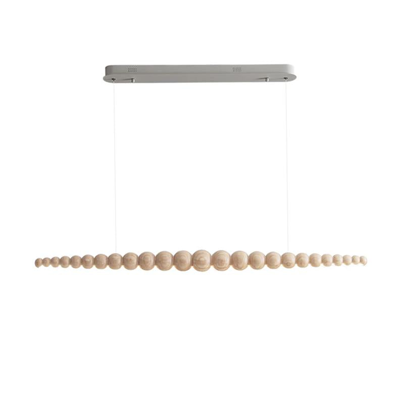 Favon Kronleuchter mit Holzperlen