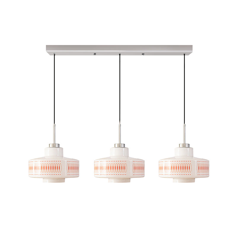 Roko Pendelleuchte im Mid-Century-Stil