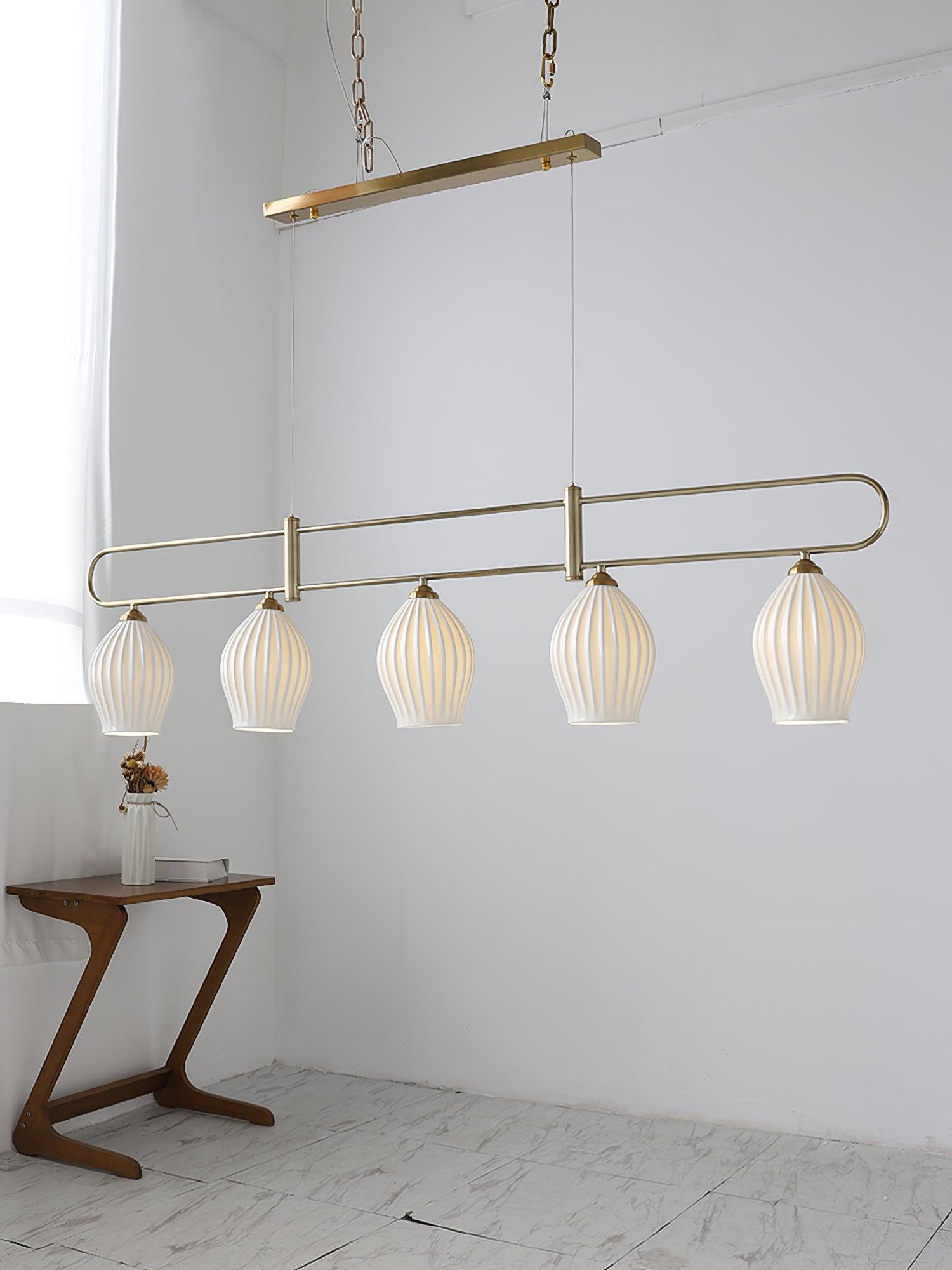 Arlirir Moderne Minimalistische Kunst-Keramik-Pendelleuchte-Letslighting