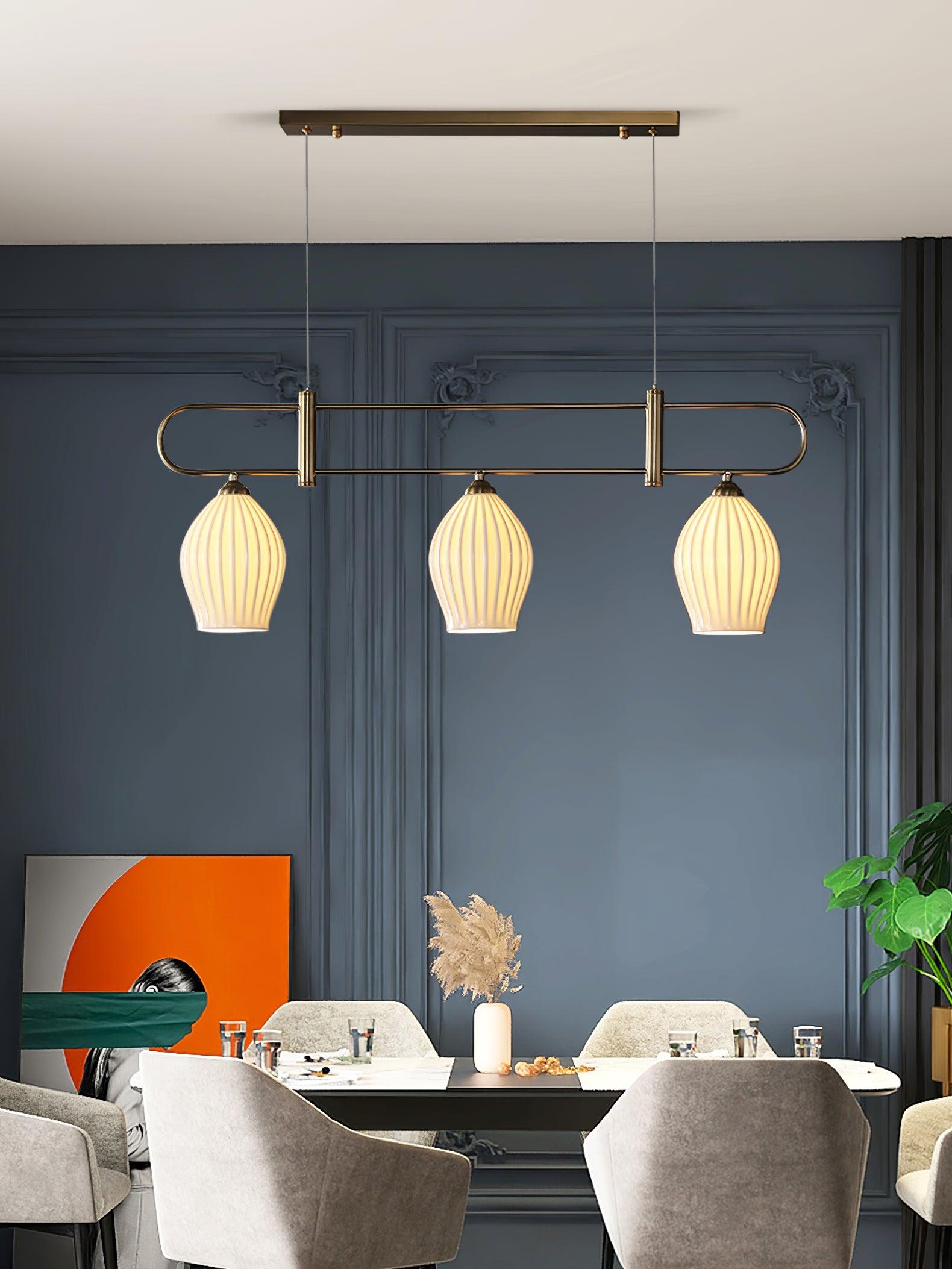 Arlirir Moderne Minimalistische Kunst-Keramik-Pendelleuchte-Letslighting