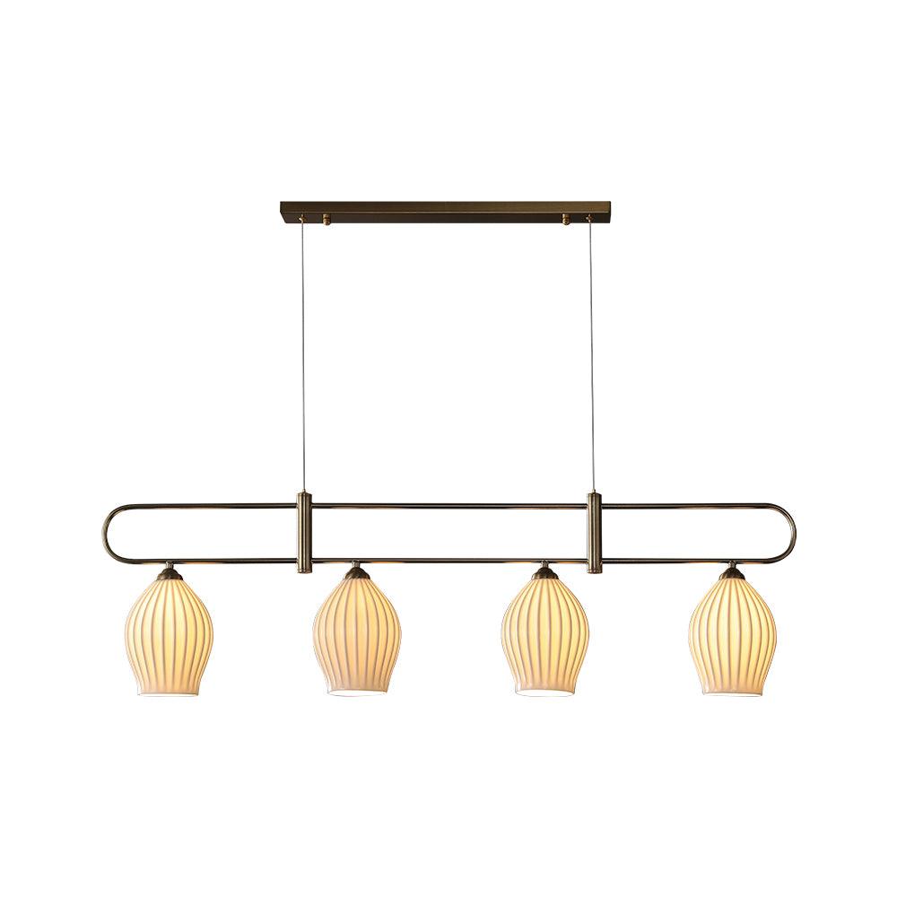 Arlirir Moderne Minimalistische Kunst-Keramik-Pendelleuchte-Letslighting