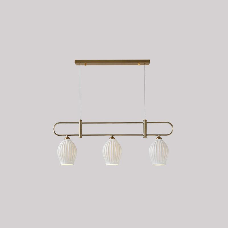 Arlirir Moderne Minimalistische Kunst-Keramik-Pendelleuchte-Letslighting