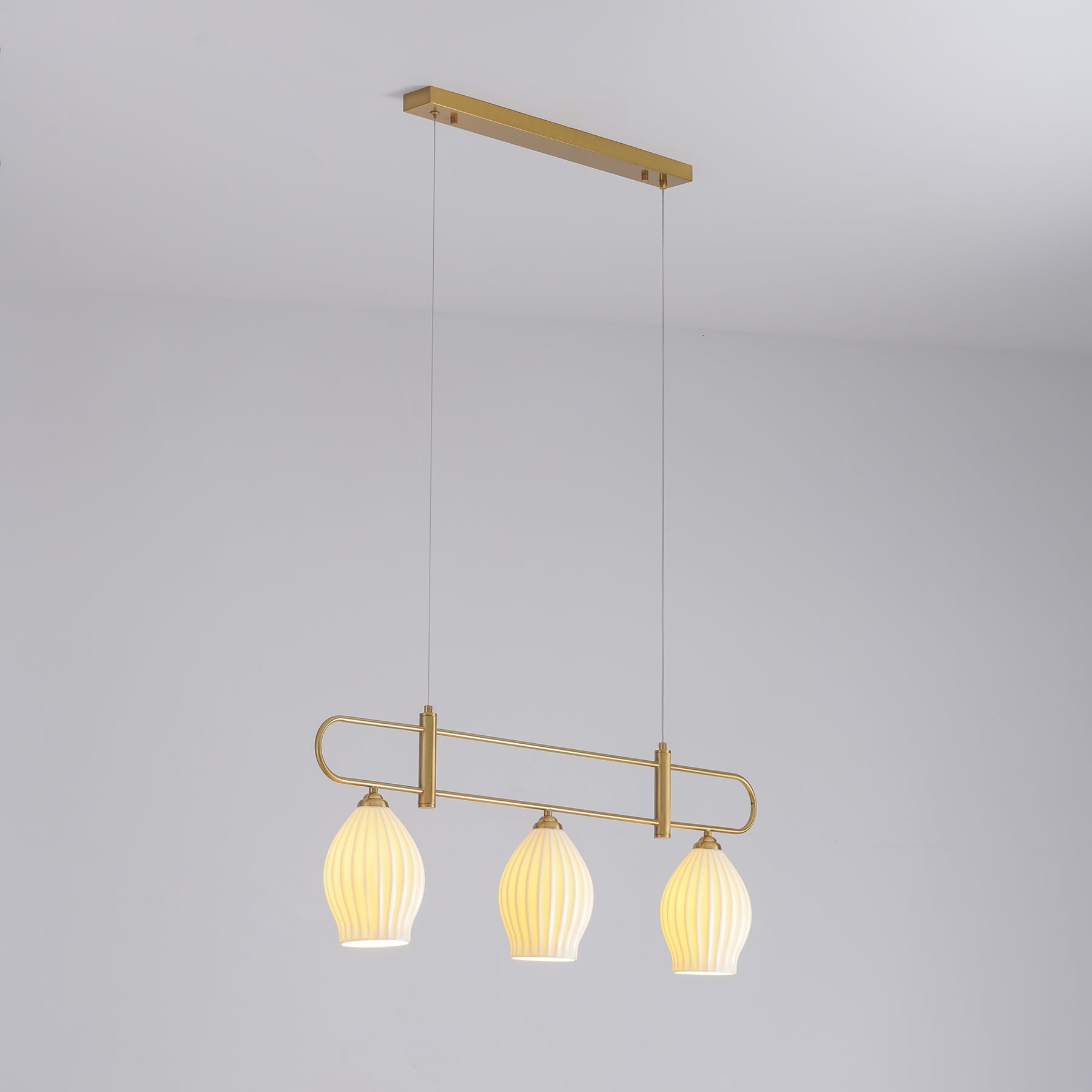 Arlirir Moderne Minimalistische Kunst-Keramik-Pendelleuchte-Letslighting