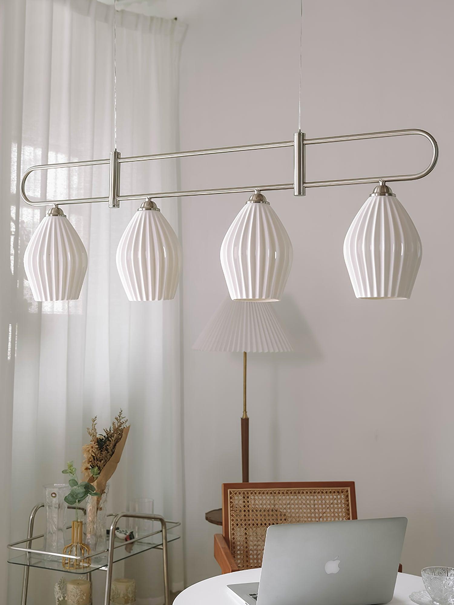 Arlirir Moderne Minimalistische Kunst-Keramik-Pendelleuchte-Letslighting