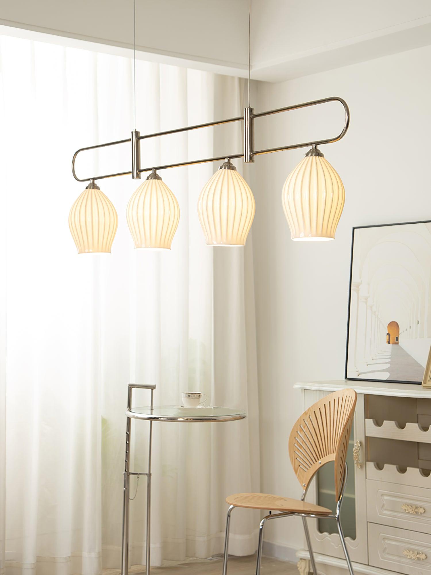 Arlirir Moderne Minimalistische Kunst-Keramik-Pendelleuchte-Letslighting