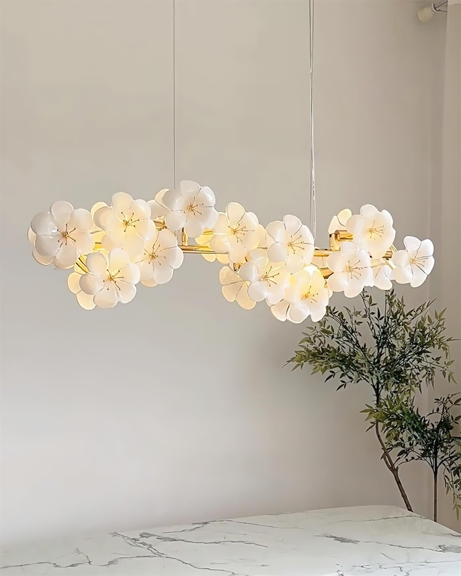 Aurora Blumen Kronleuchter-Letslighting