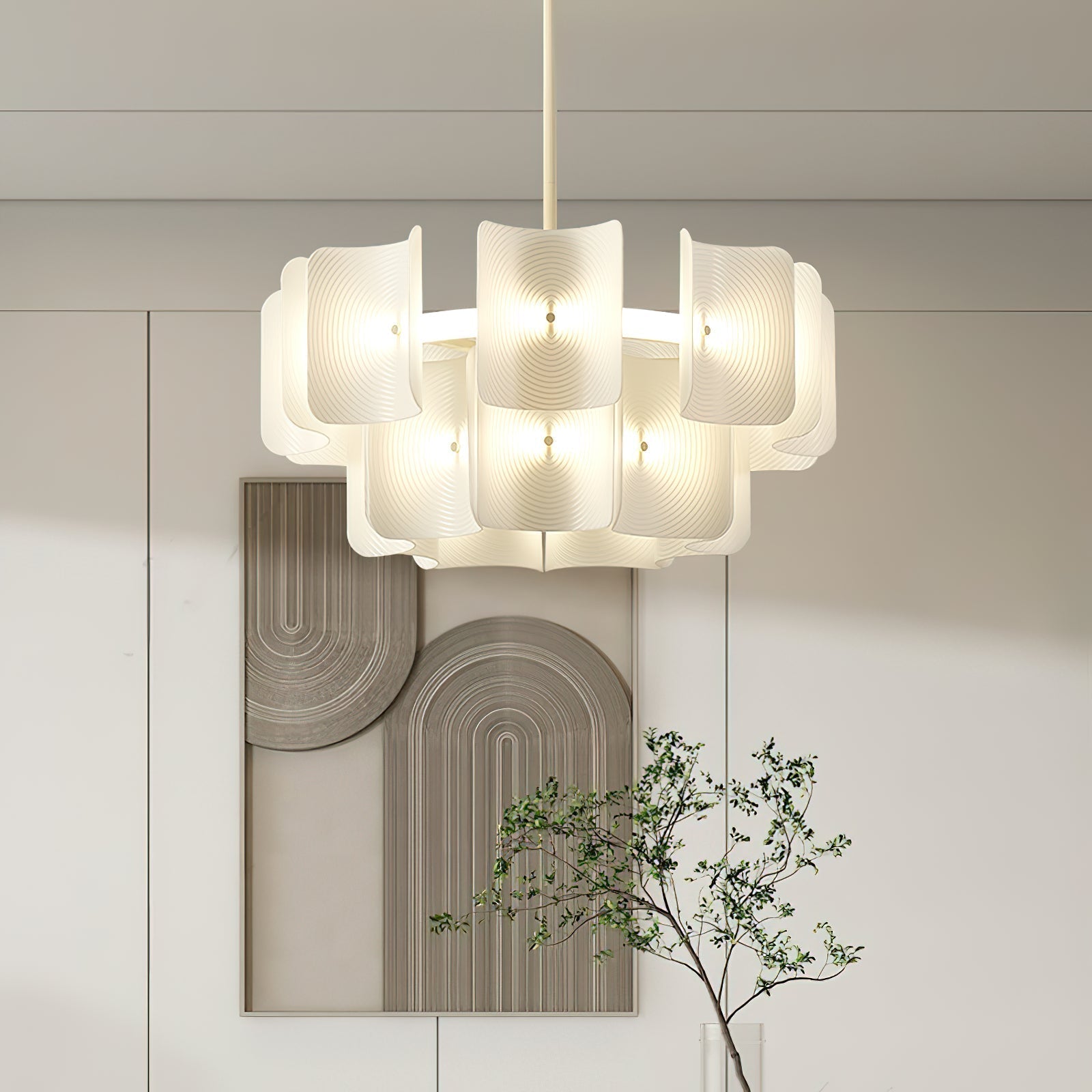 Aurora Kronleuchter Fingerprint LED-Letslighting
