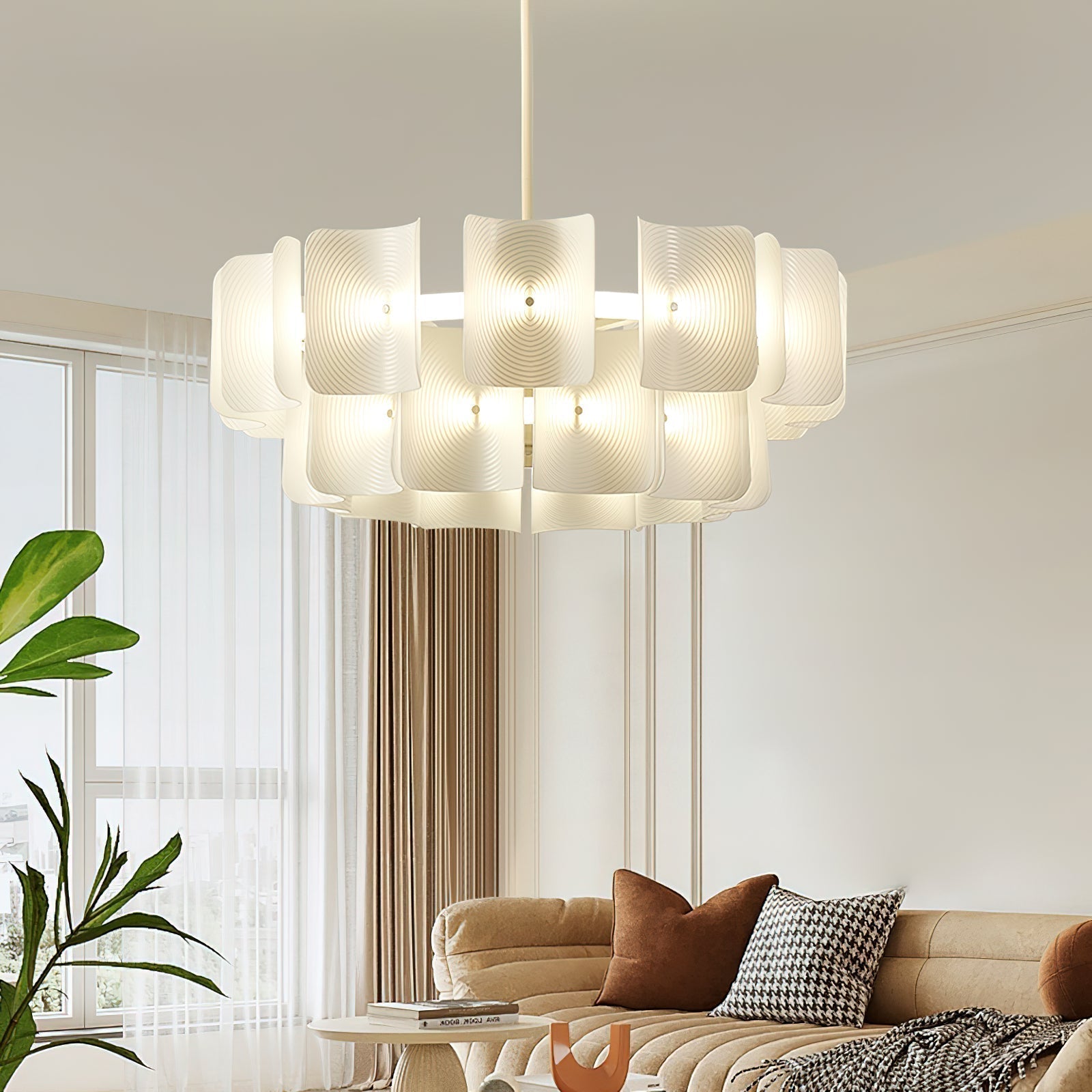Aurora Kronleuchter Fingerprint LED-Letslighting
