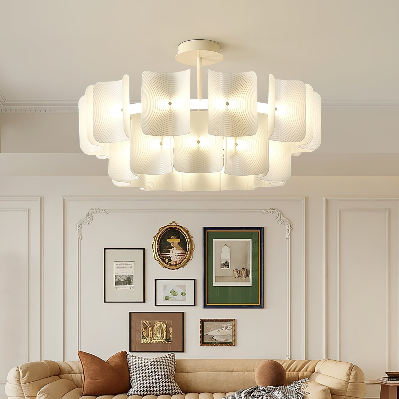 Aurora Kronleuchter Fingerprint LED-Letslighting