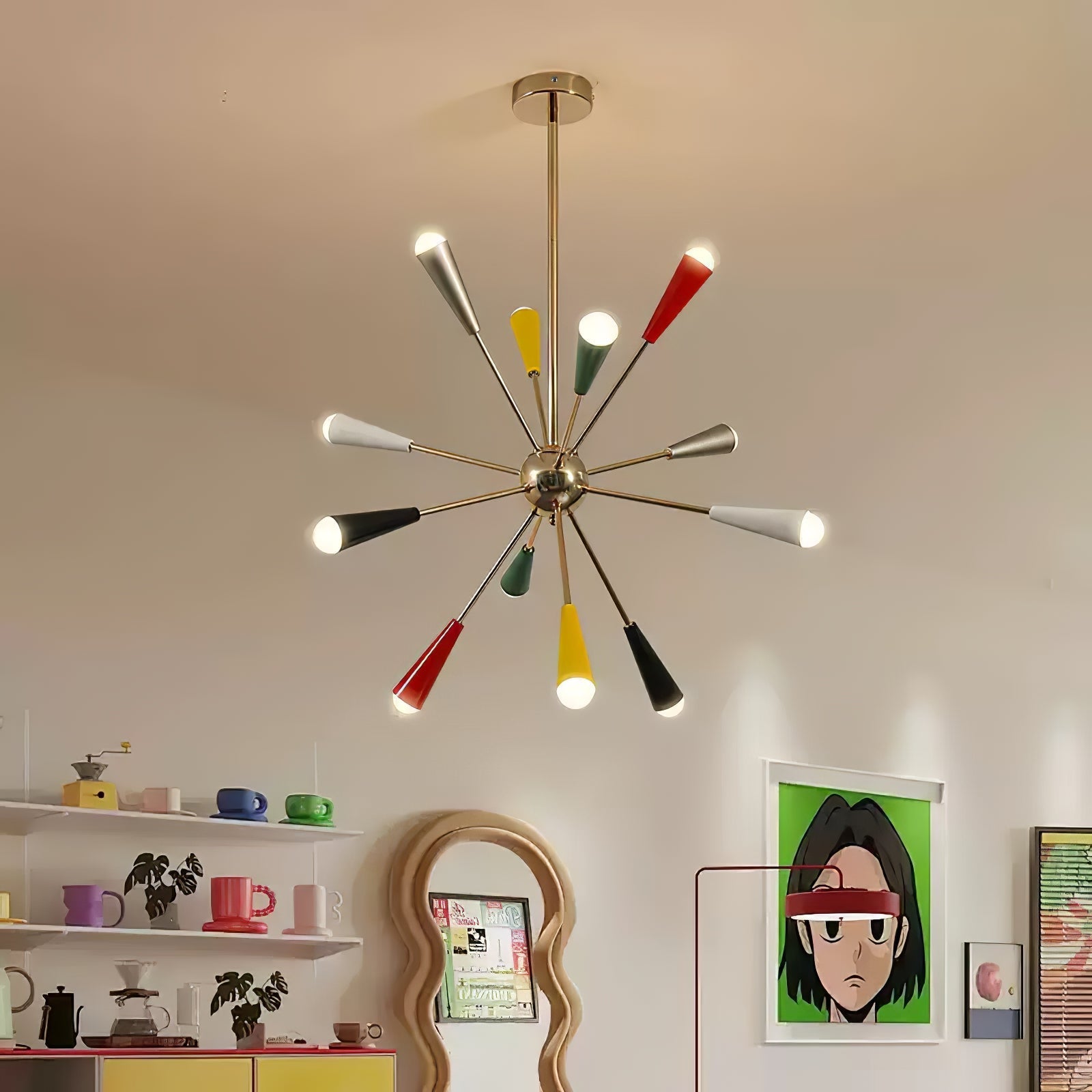 Brandon Moderner Kronleuchter aus Metall-Letslighting