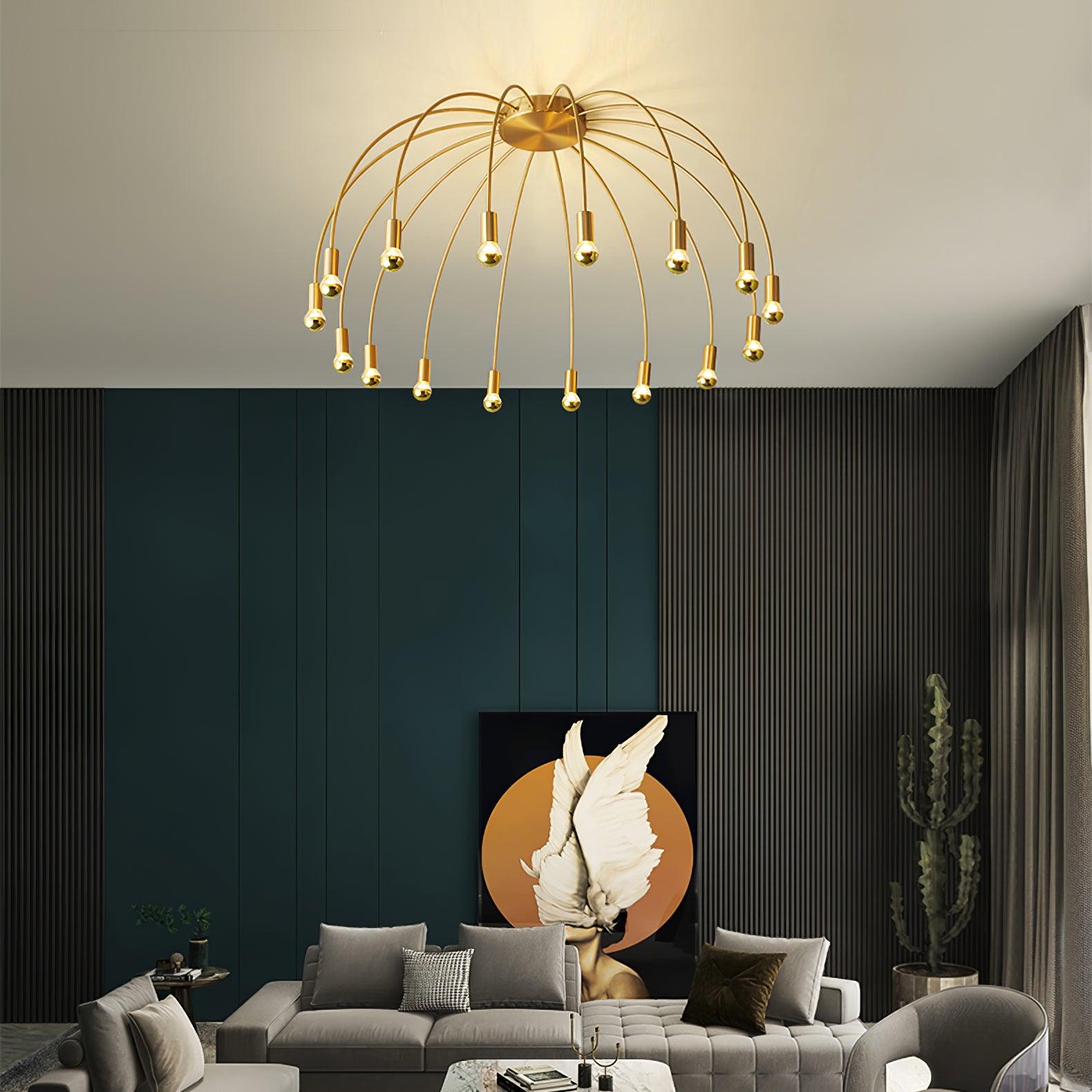 Sage Luxus-Deckenleuchte aus Glas-Letslighting