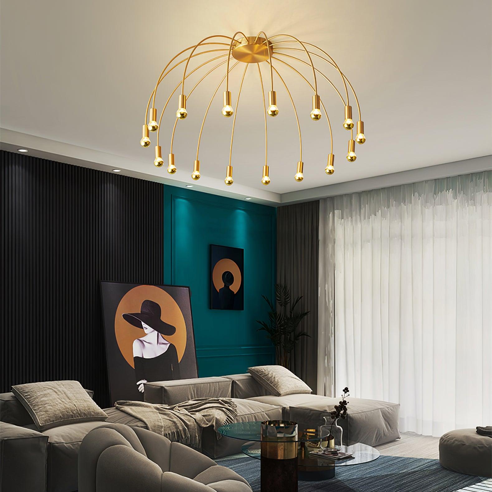 Sage Luxus-Deckenleuchte aus Glas-Letslighting