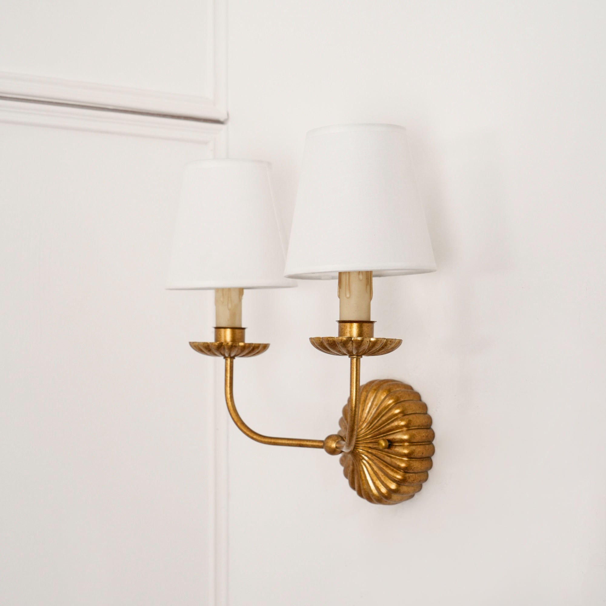 Axiom Wandleuchte Gold Vintage Industrial-Letslighting