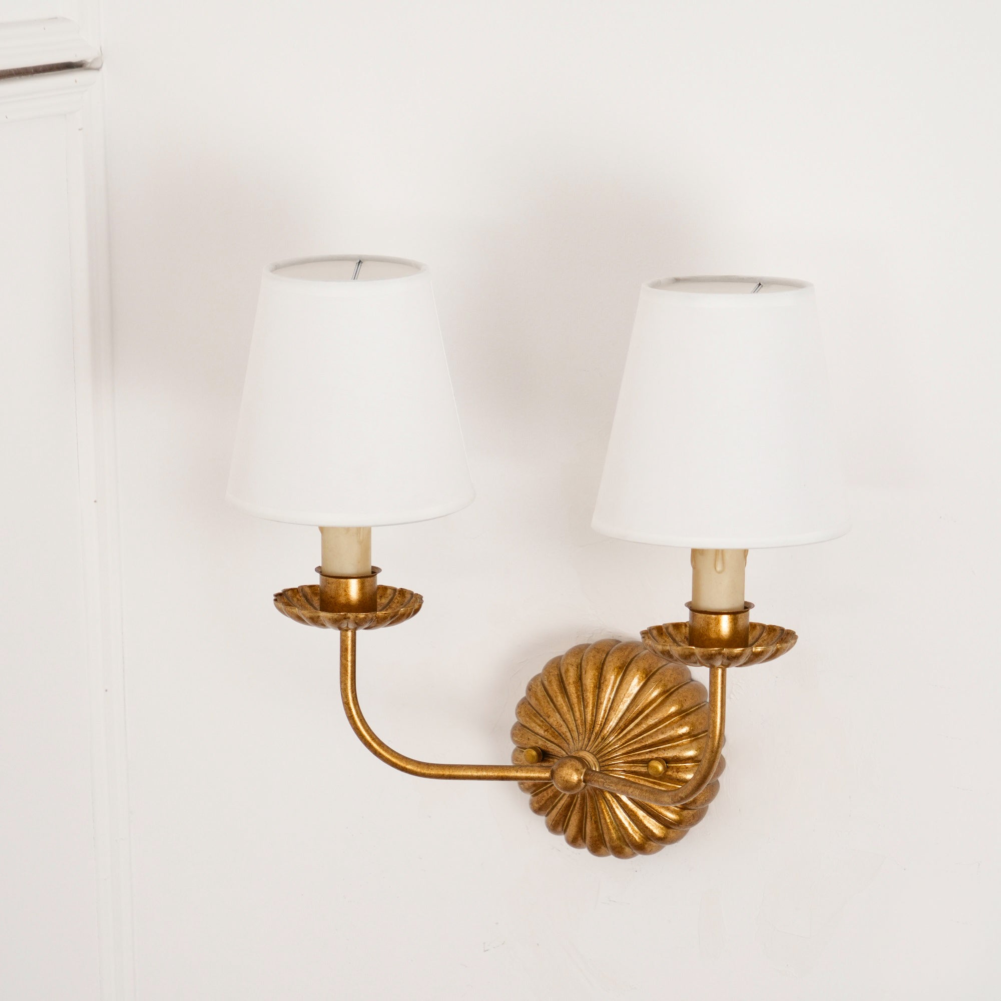 Axiom Wandleuchte Gold Vintage Industrial-Letslighting