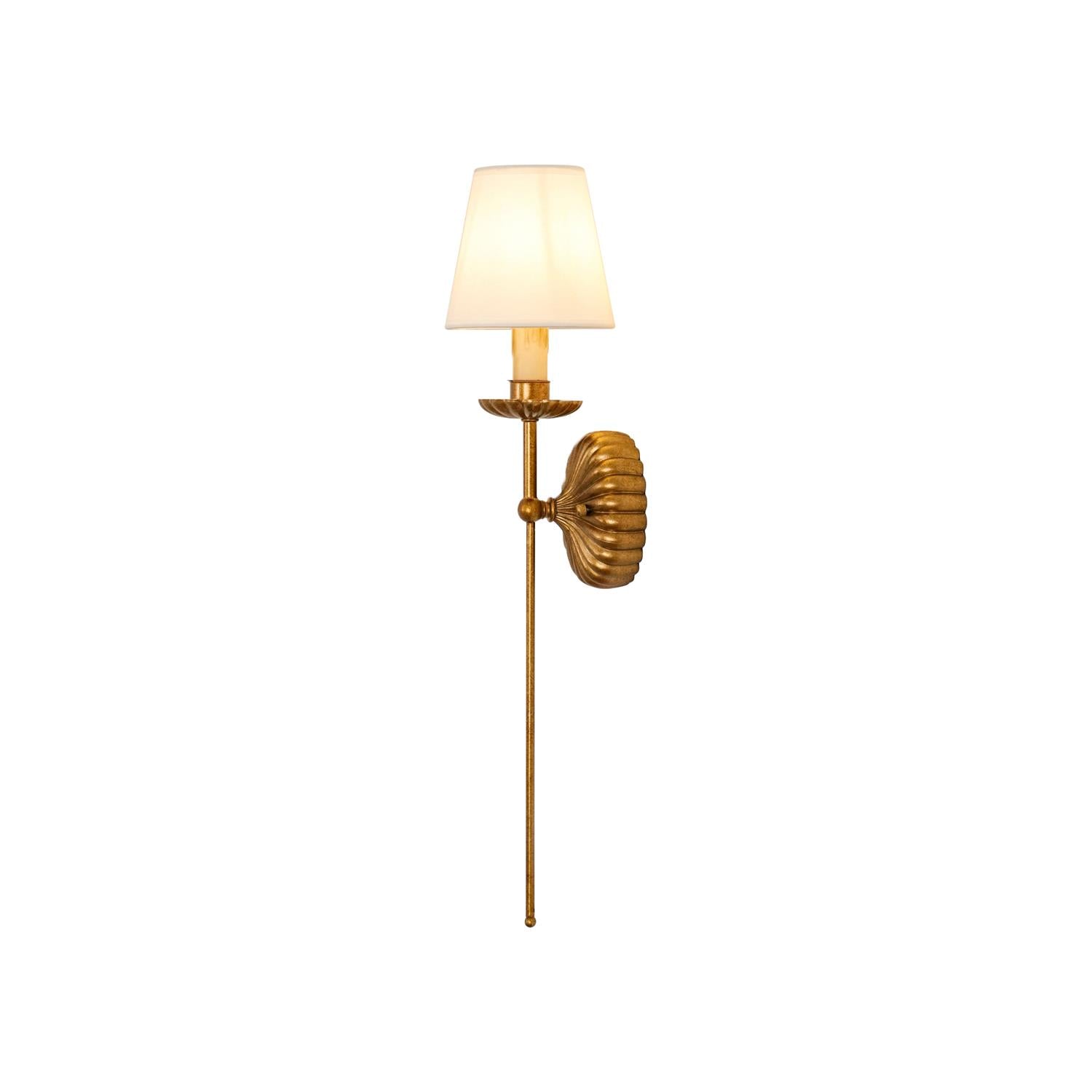 Axiom Wandleuchte Gold Vintage Industrial-Letslighting