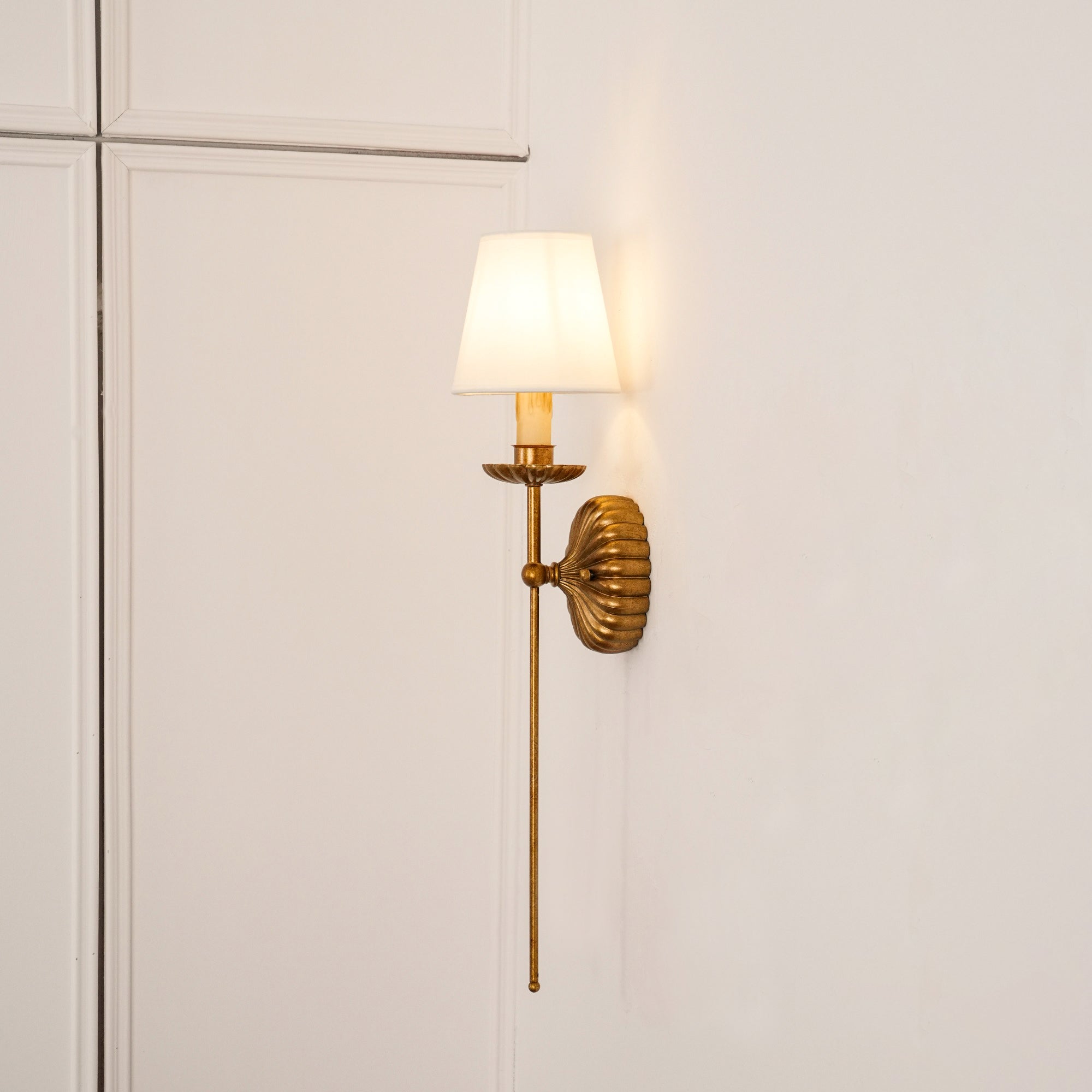 Axiom Wandleuchte Gold Vintage Industrial-Letslighting