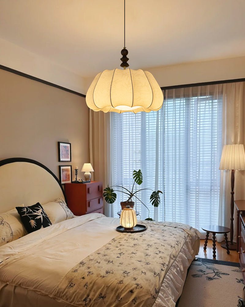 Asolira Eleganz Vintage Holz Pendelleuchte-Letslighting