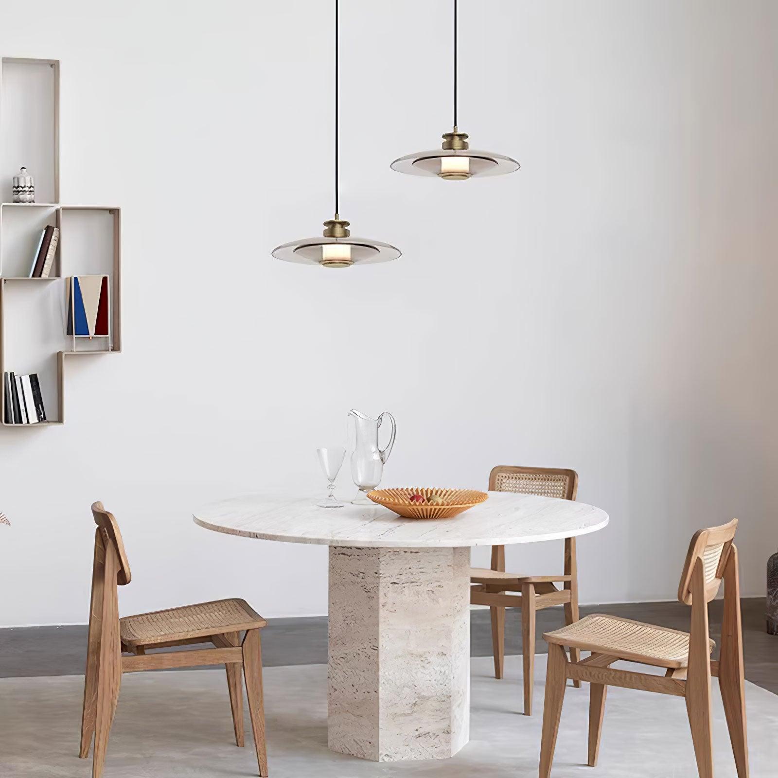 Oryxa Glas Pendelleuchte Futuristisch-Letslighting