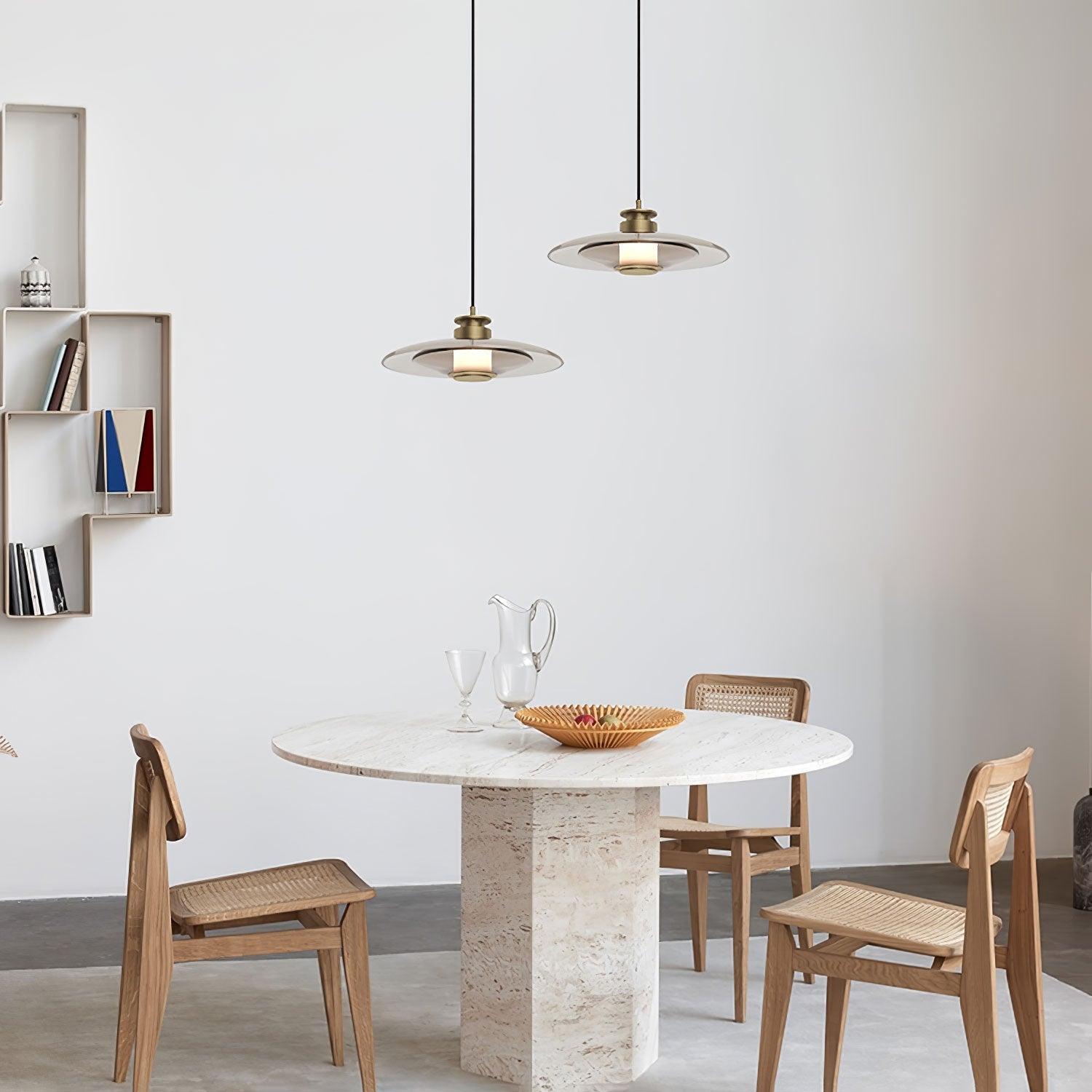 Oryxa Glas Pendelleuchte Futuristisch-Letslighting