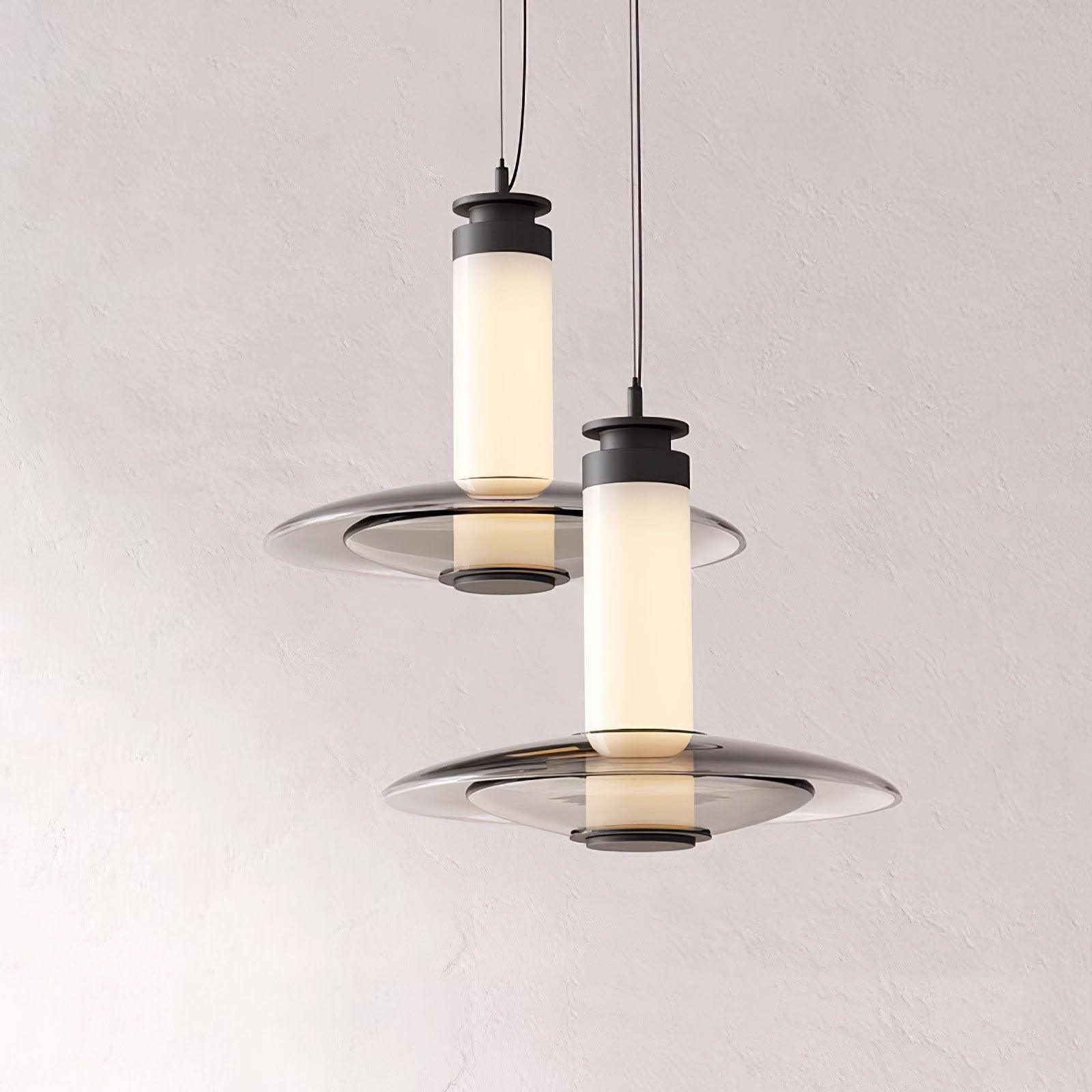 Oryxa Glas Pendelleuchte Futuristisch-Letslighting