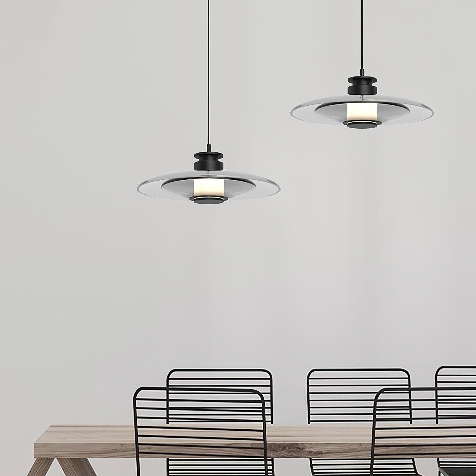 Oryxa Glas Pendelleuchte Futuristisch-Letslighting