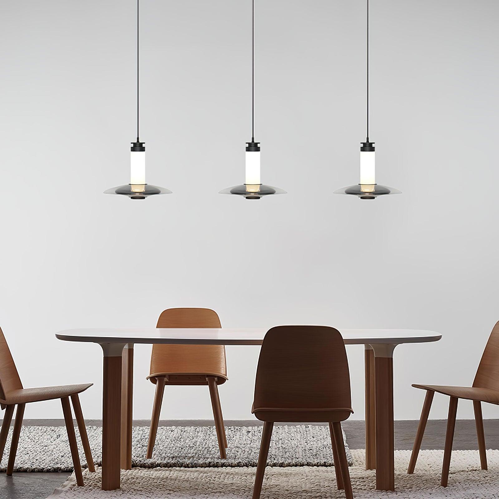 Oryxa Glas Pendelleuchte Futuristisch-Letslighting