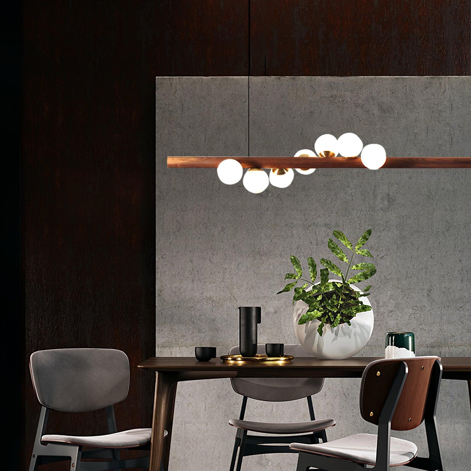 Sylphia Scandinavian Wooden Pendant Lamp-Letslighting