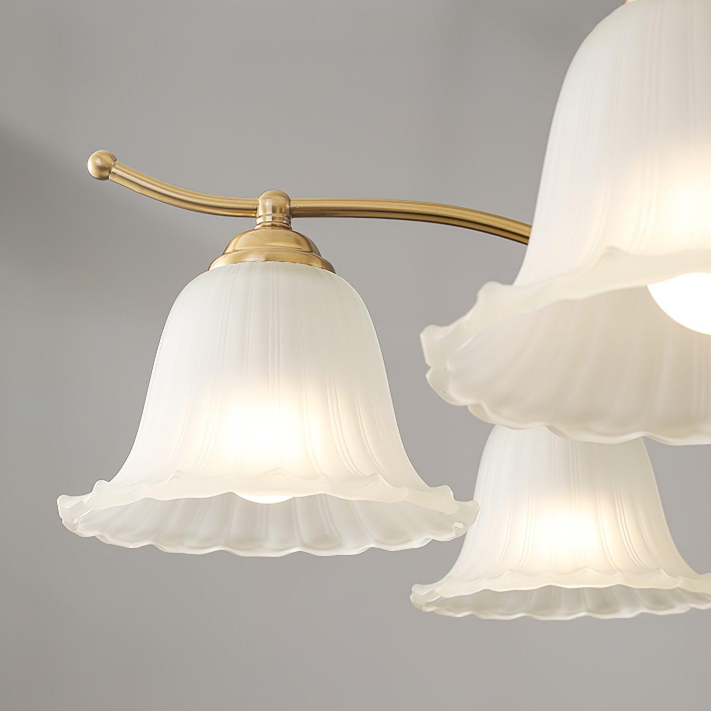 Civinora Brass Alabaster Chandelier - Neutralighting