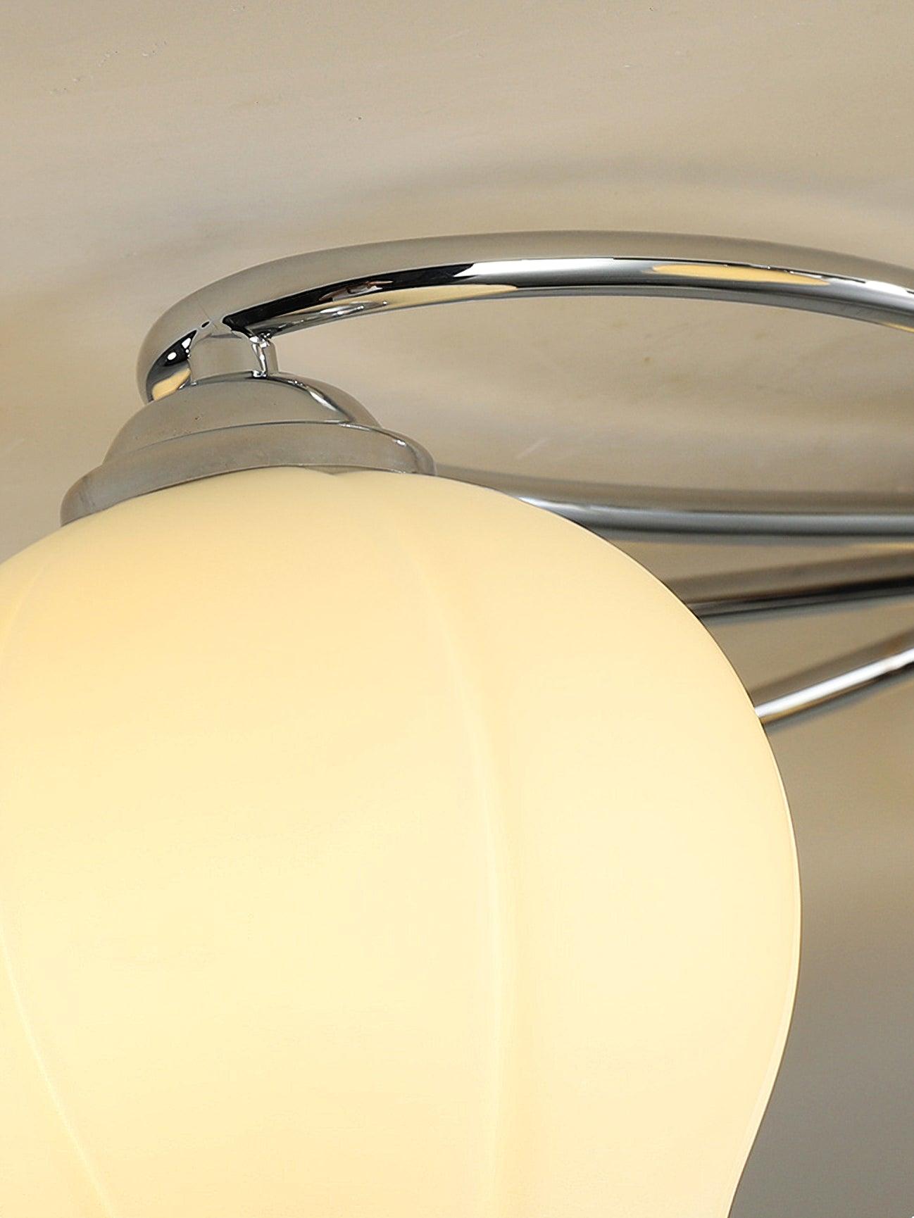 Oldore Premium Eleganz Blume Glas Deckenleuchte-Letslighting