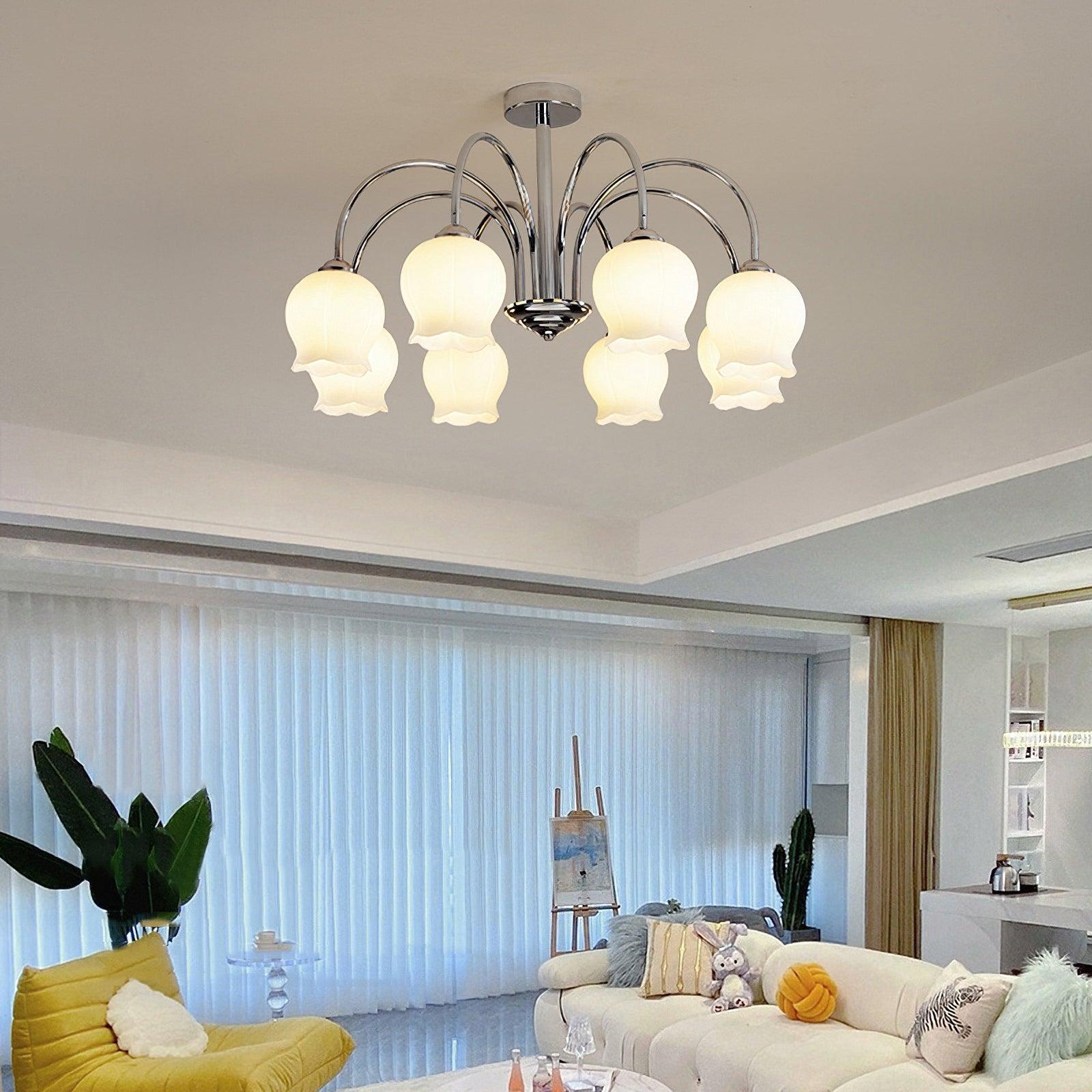 Aurora Kronleuchter Blume Glas-Letslighting
