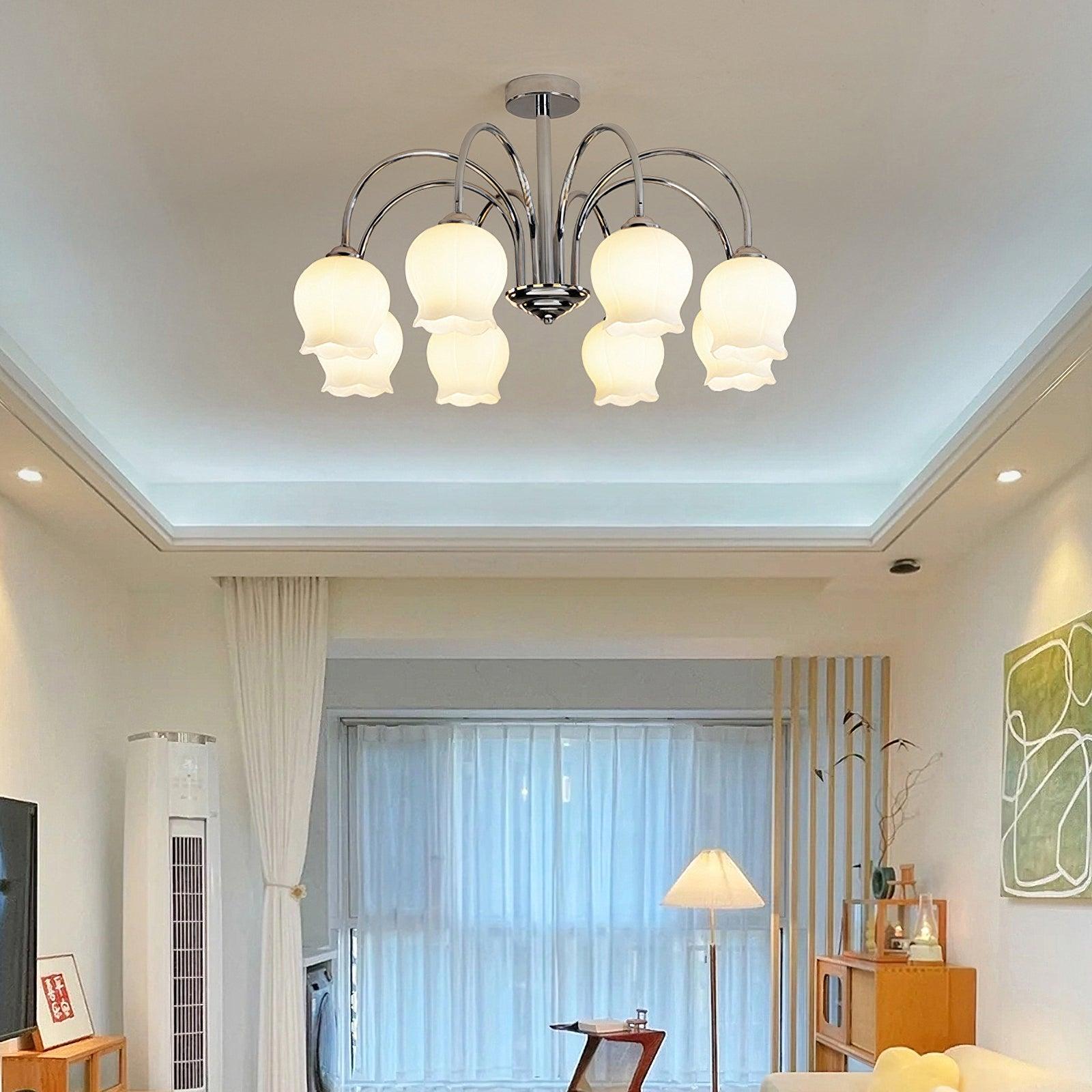 Aurora Kronleuchter Blume Glas-Letslighting