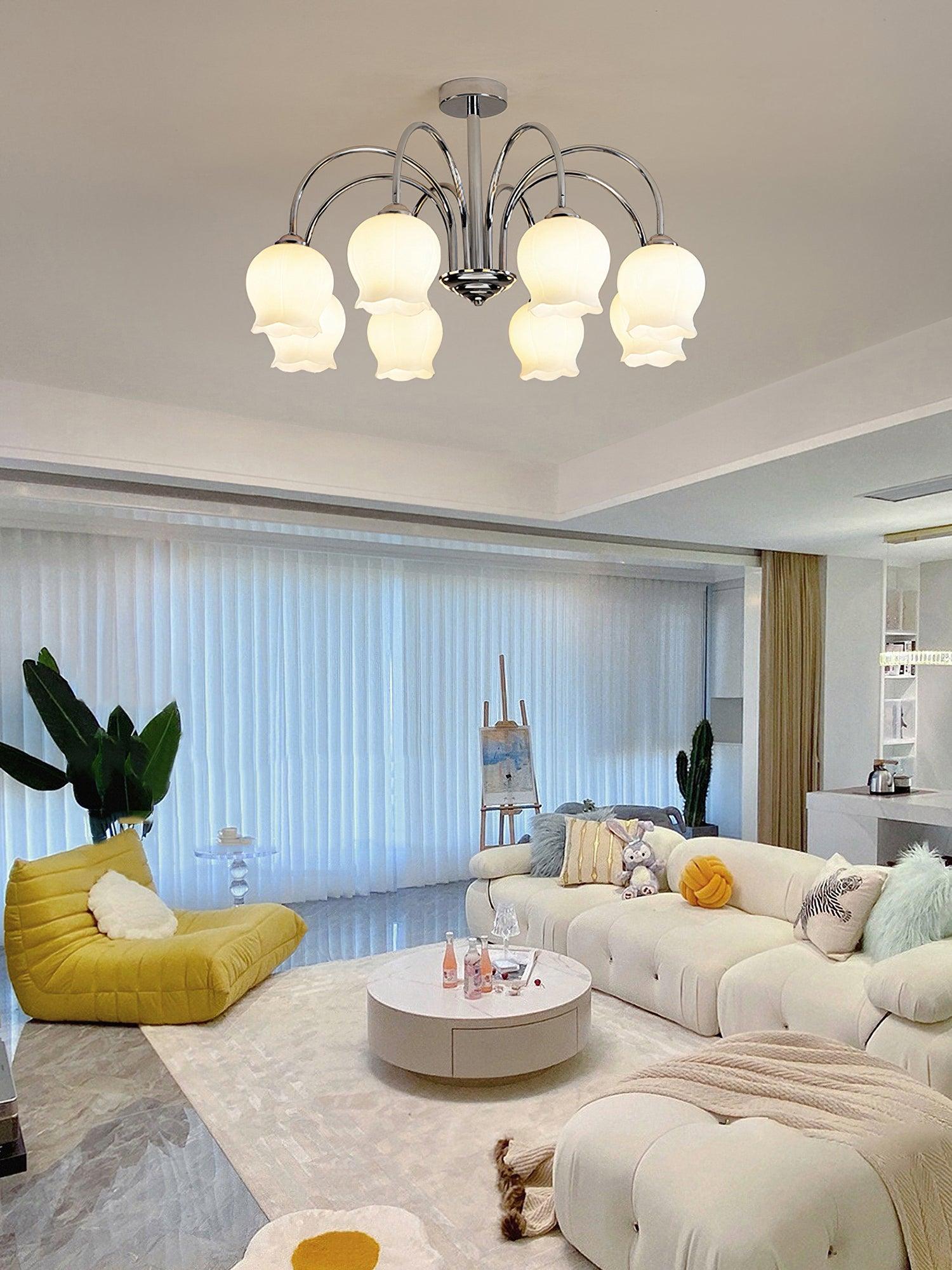 Aurora Kronleuchter Blume Glas-Letslighting