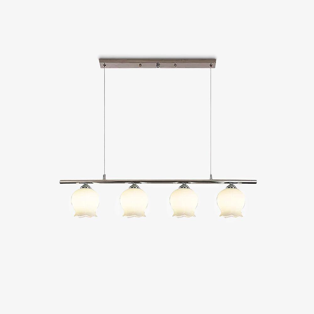 Evenara Modern Minimalistisch Blume Glas Pendelleuchte-Letslighting