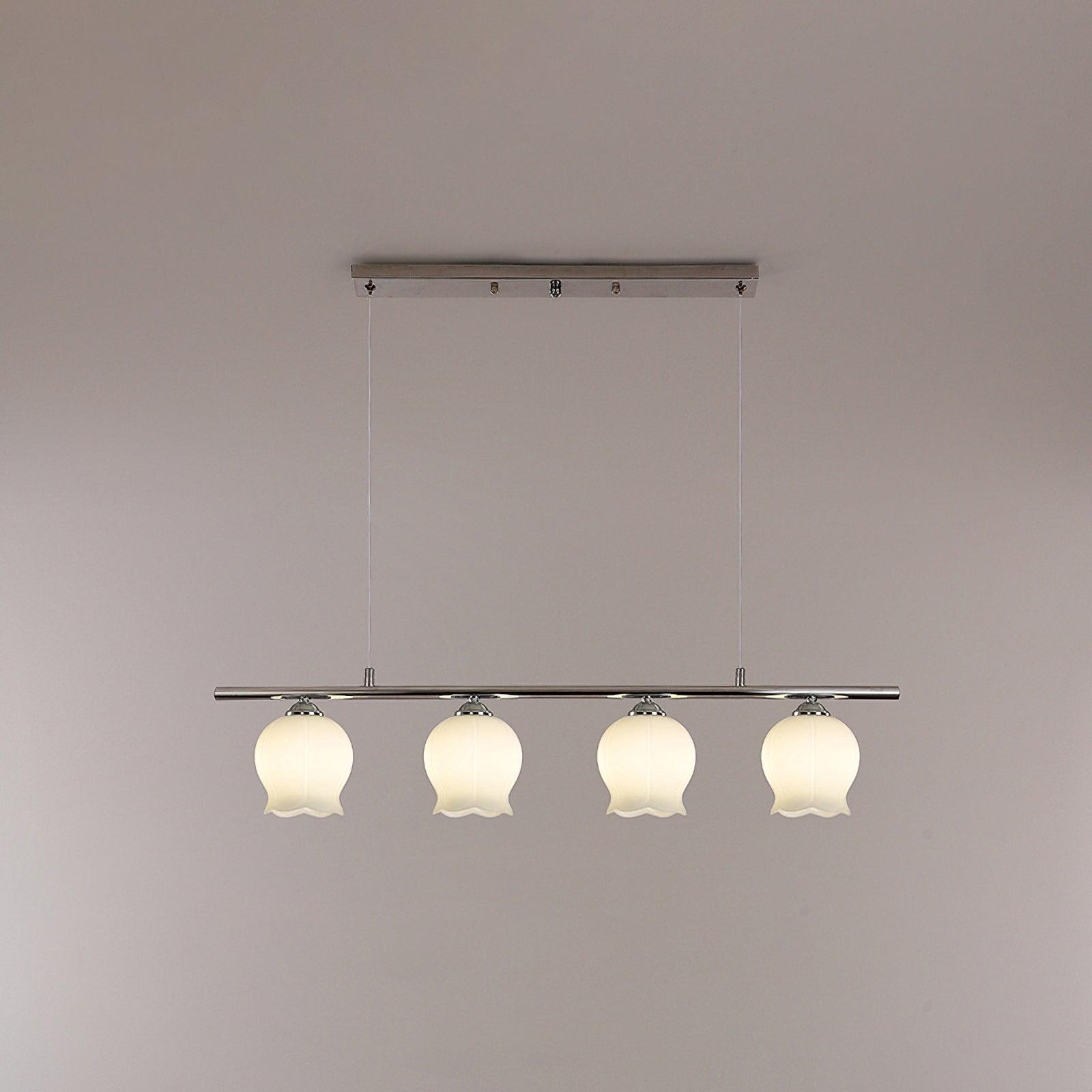 Evenara Modern Minimalistisch Blume Glas Pendelleuchte-Letslighting