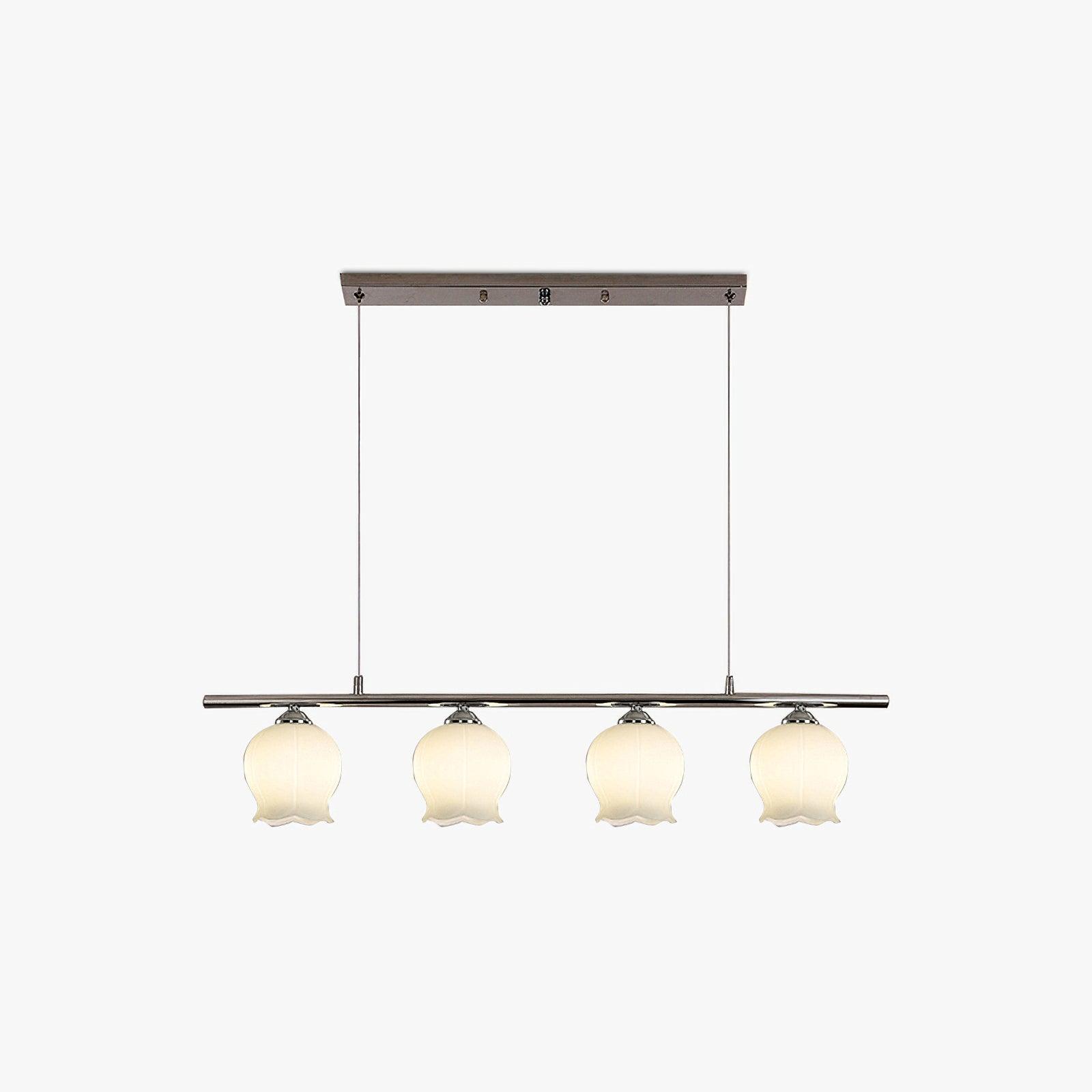 Evenara Modern Minimalistisch Blume Glas Pendelleuchte-Letslighting