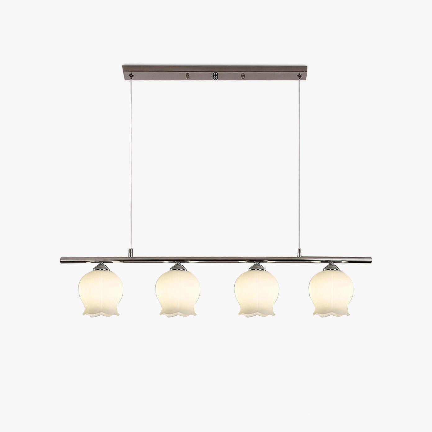 Evenara Modern Minimalistisch Blume Glas Pendelleuchte-Letslighting