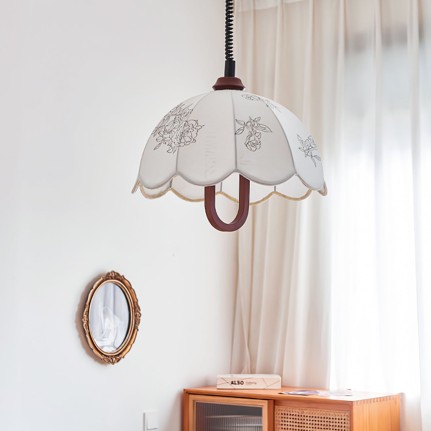 Kade Vintage Holz Pendelleuchte Leuchte-Letslighting