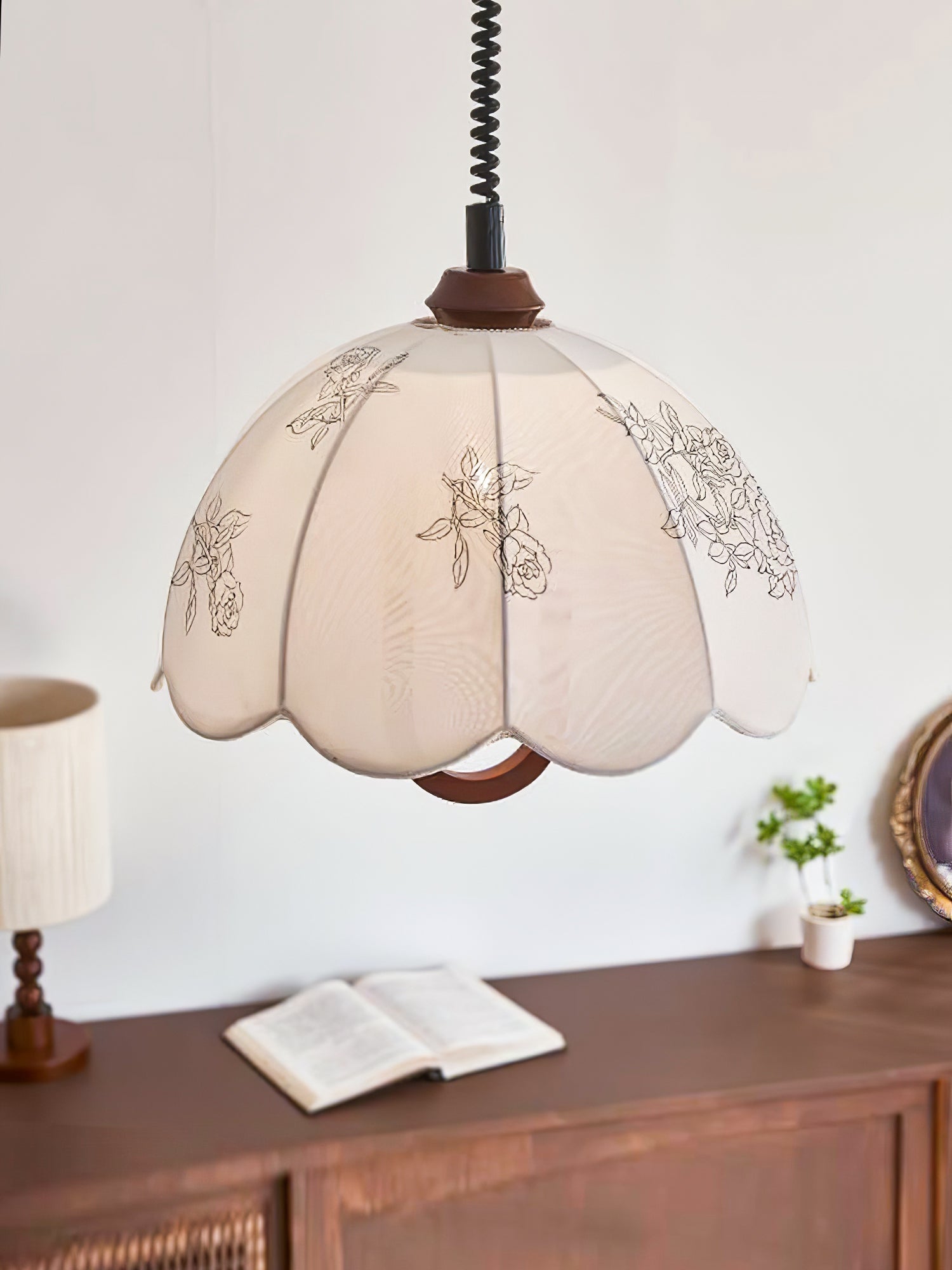 Kade Vintage Holz Pendelleuchte Leuchte-Letslighting