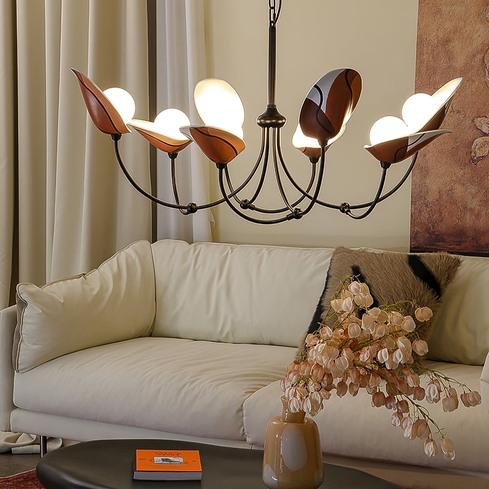 Gavin Vintage Kronleuchter aus Metall-Letslighting