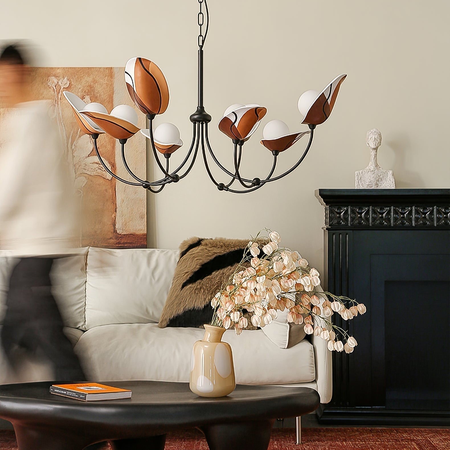 Gavin Vintage Kronleuchter aus Metall-Letslighting