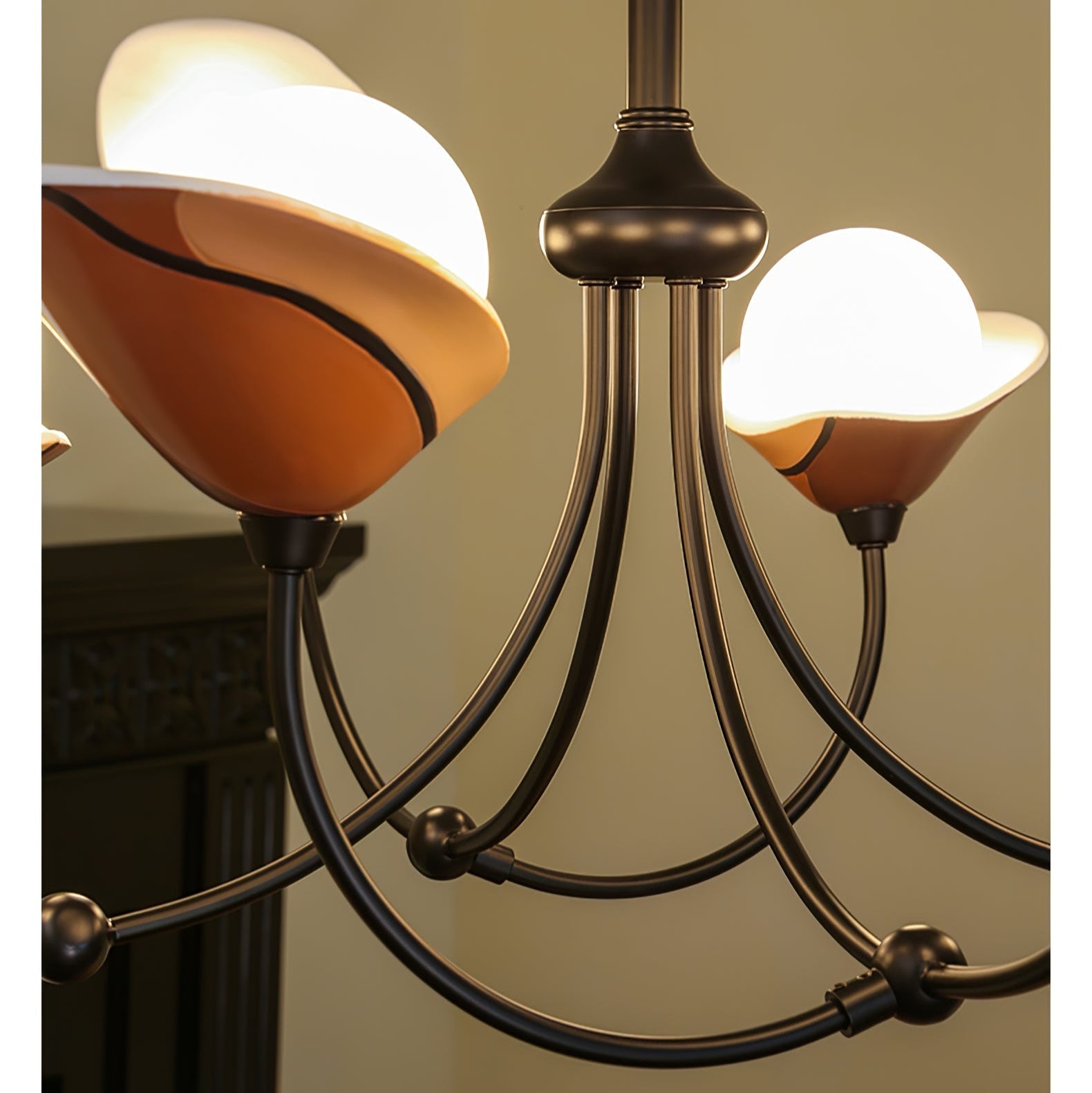 Gavin Vintage Kronleuchter aus Metall-Letslighting