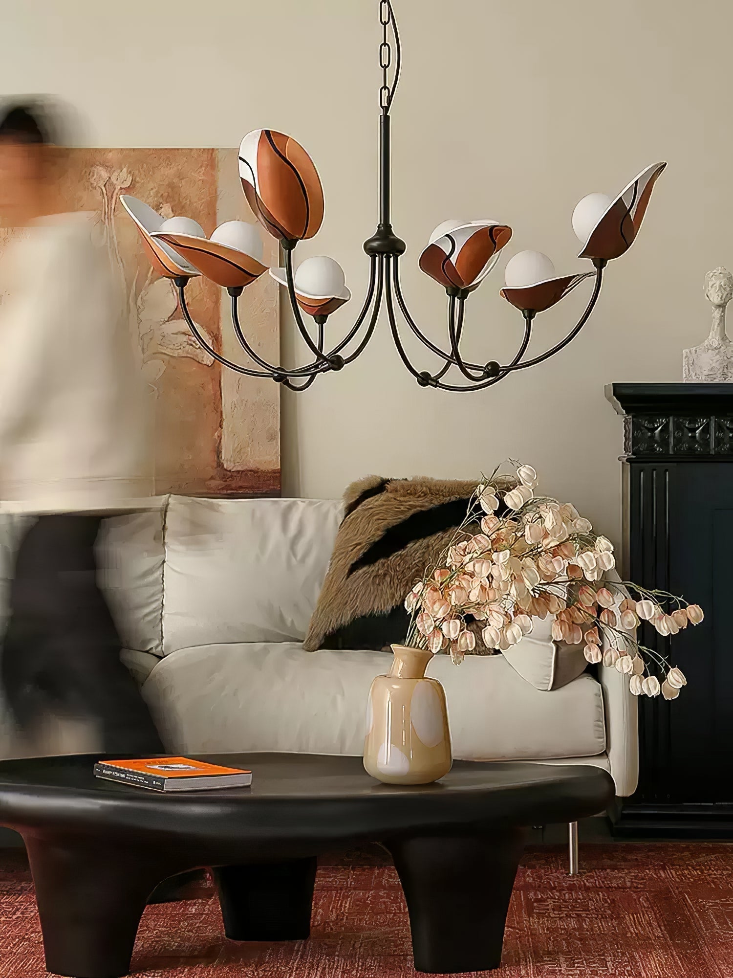Gavin Vintage Kronleuchter aus Metall-Letslighting