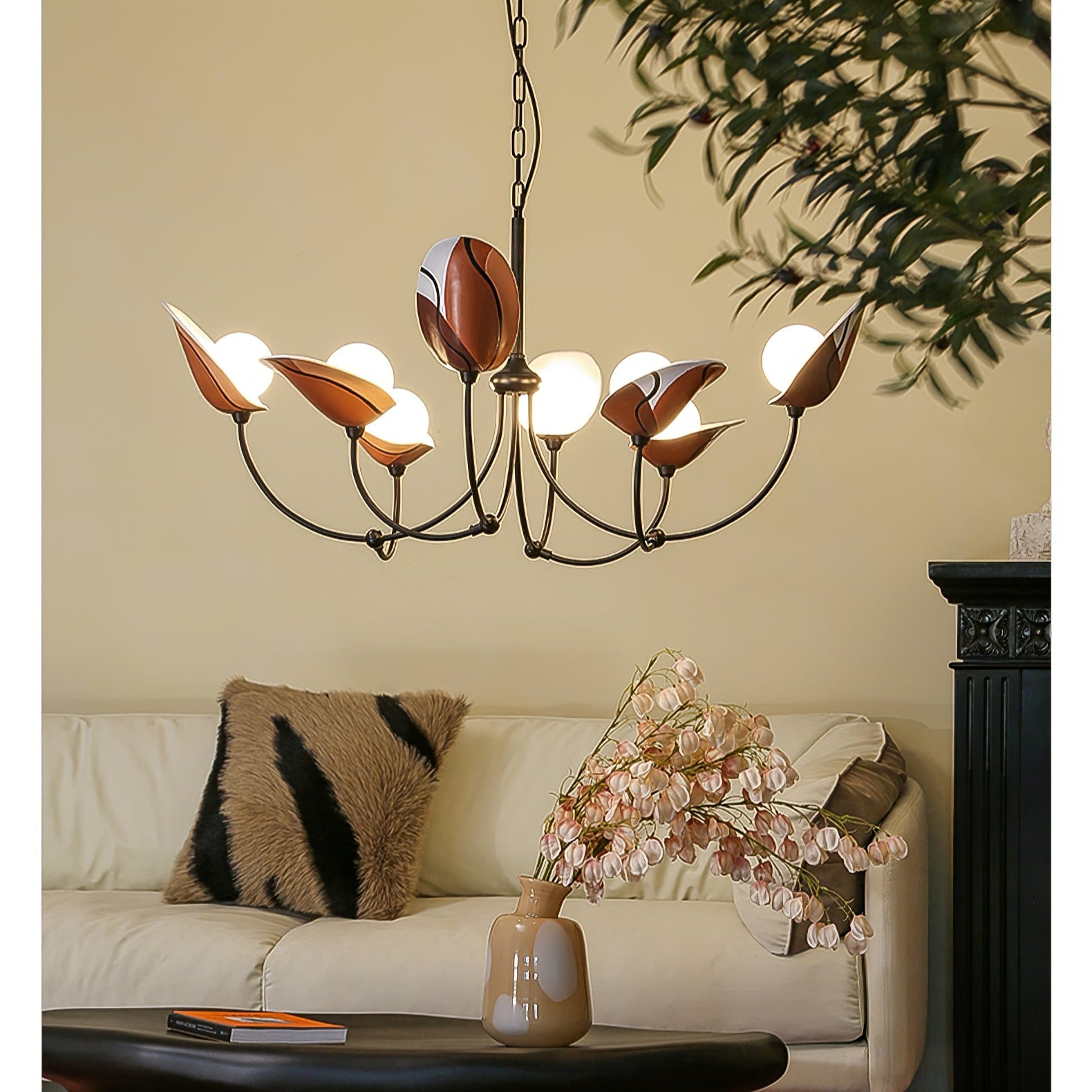 Gavin Vintage Kronleuchter aus Metall-Letslighting