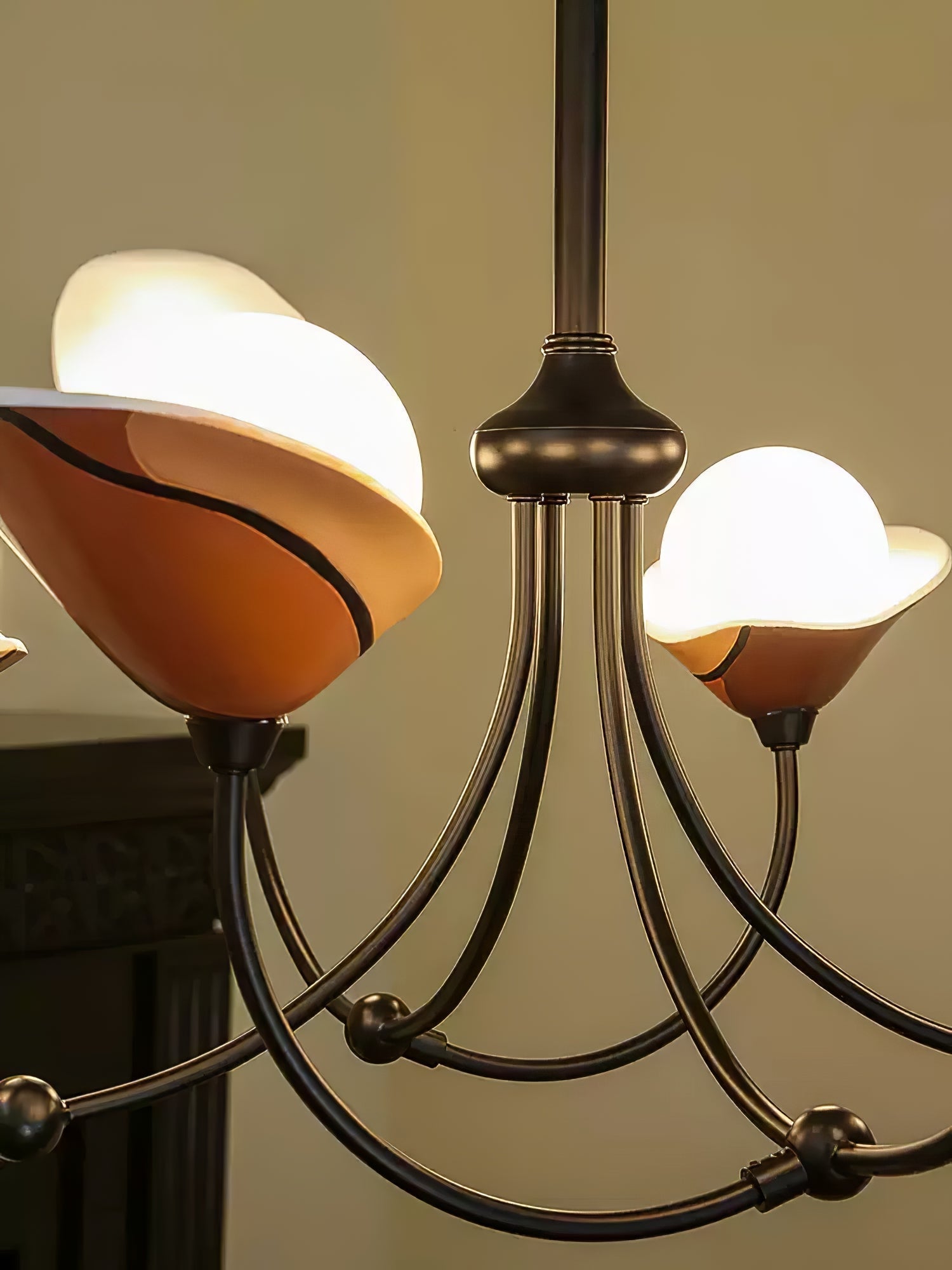 Gavin Vintage Kronleuchter aus Metall-Letslighting