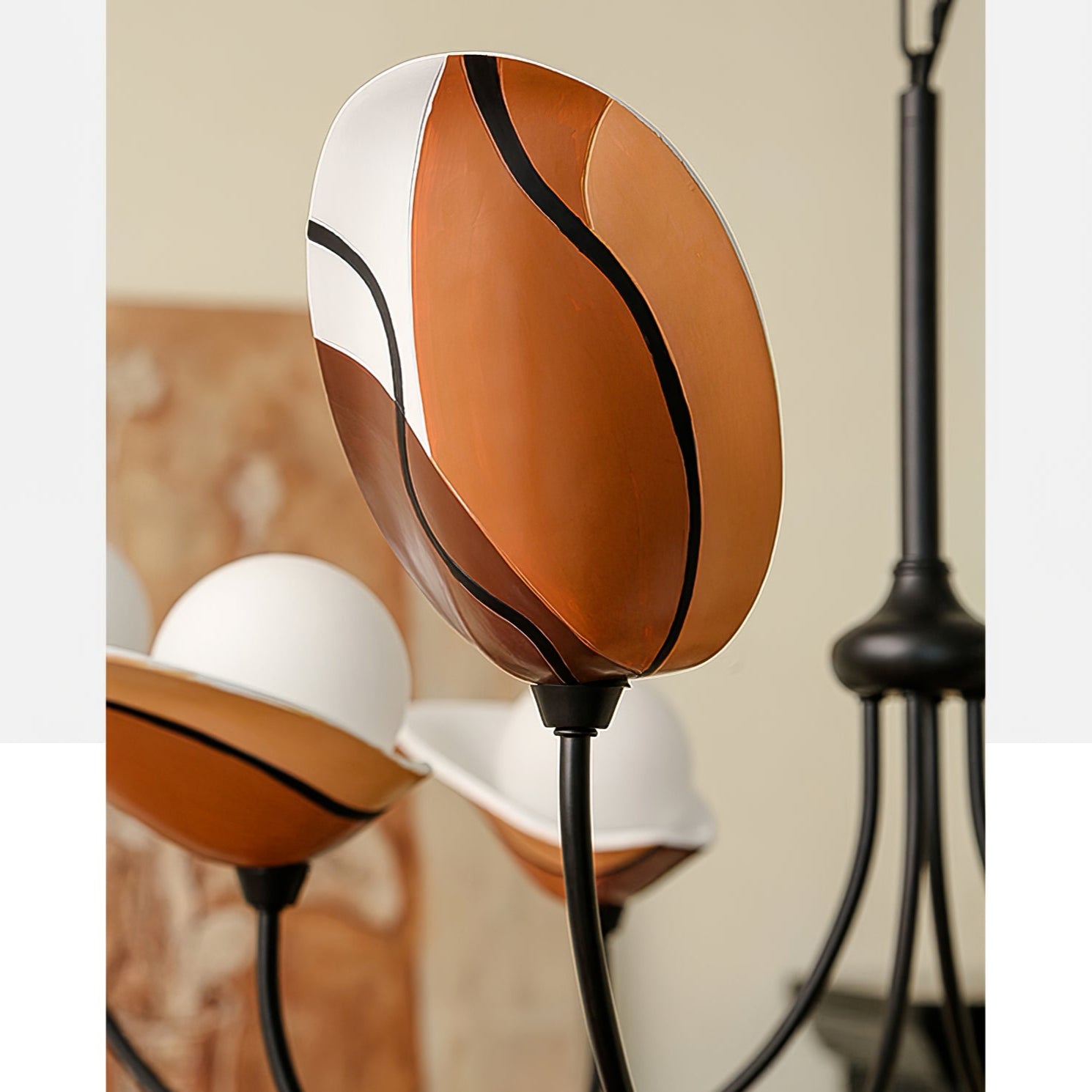 Gavin Vintage Kronleuchter aus Metall-Letslighting
