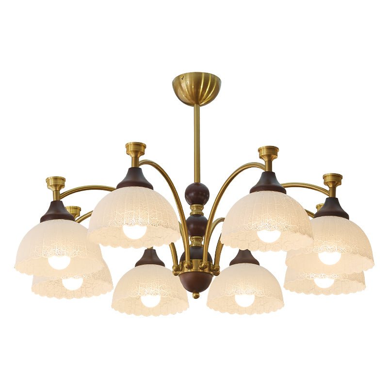 Vosolir Traditioneller Eleganter Holzkronleuchter-Letslighting