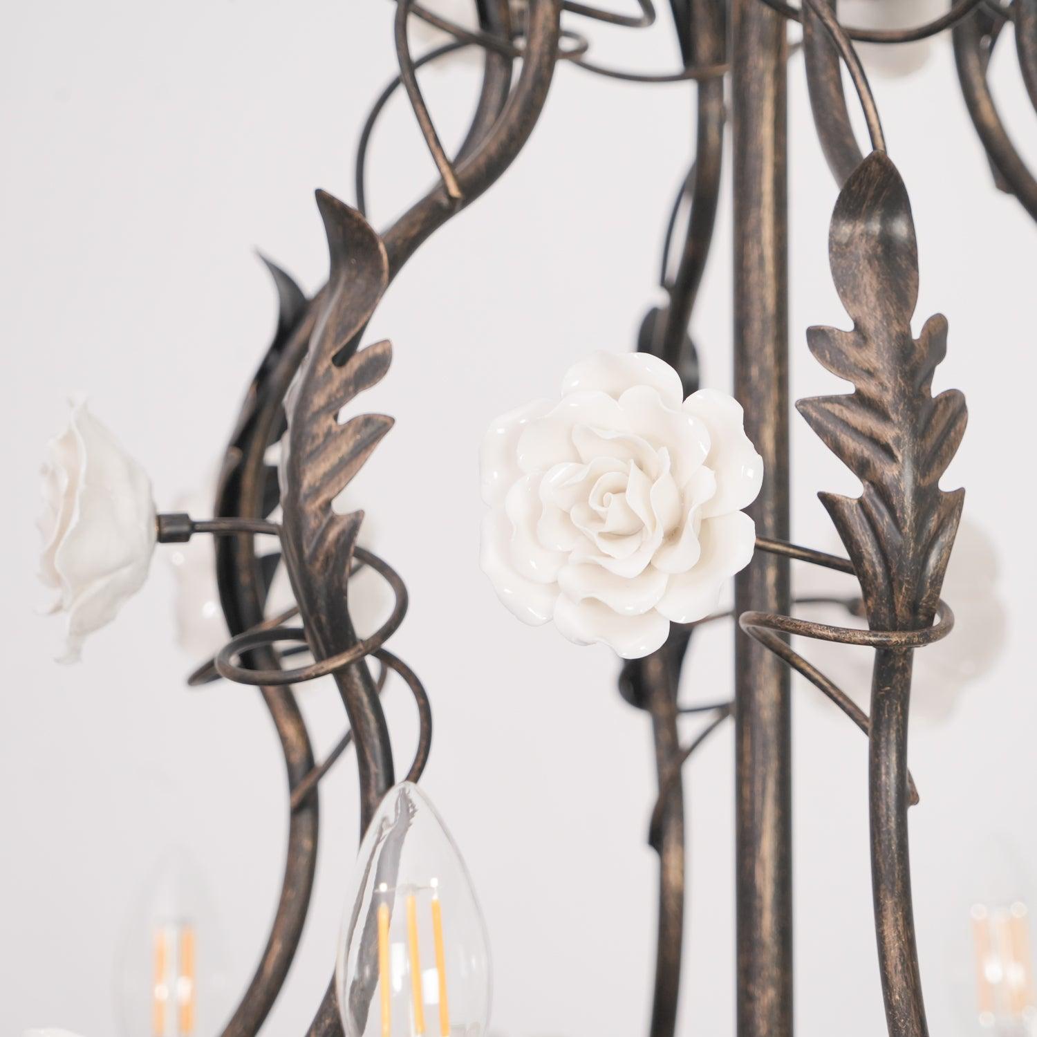 Judy Eleganter Luxus-Kronleuchter aus Keramik-Letslighting